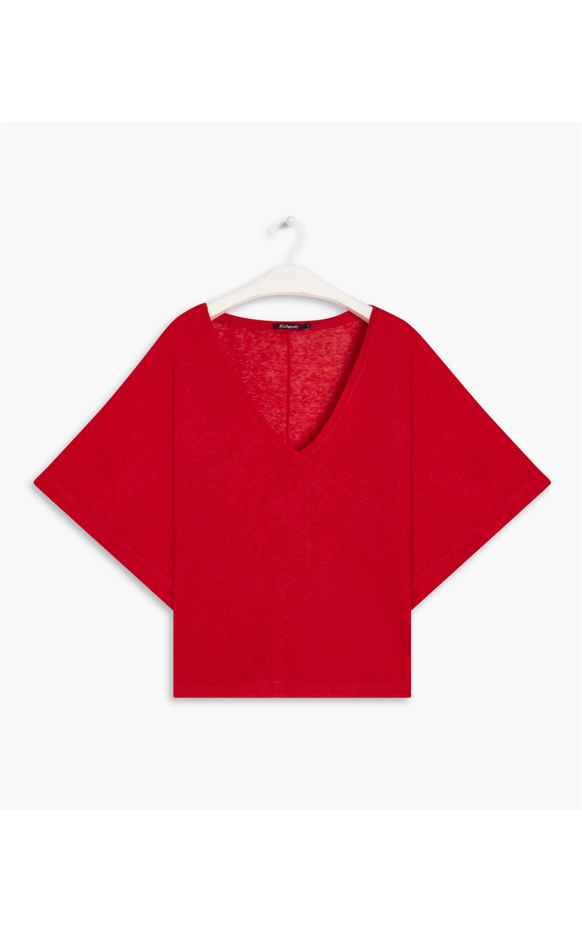 Blusa Linho  Miwa Cereja