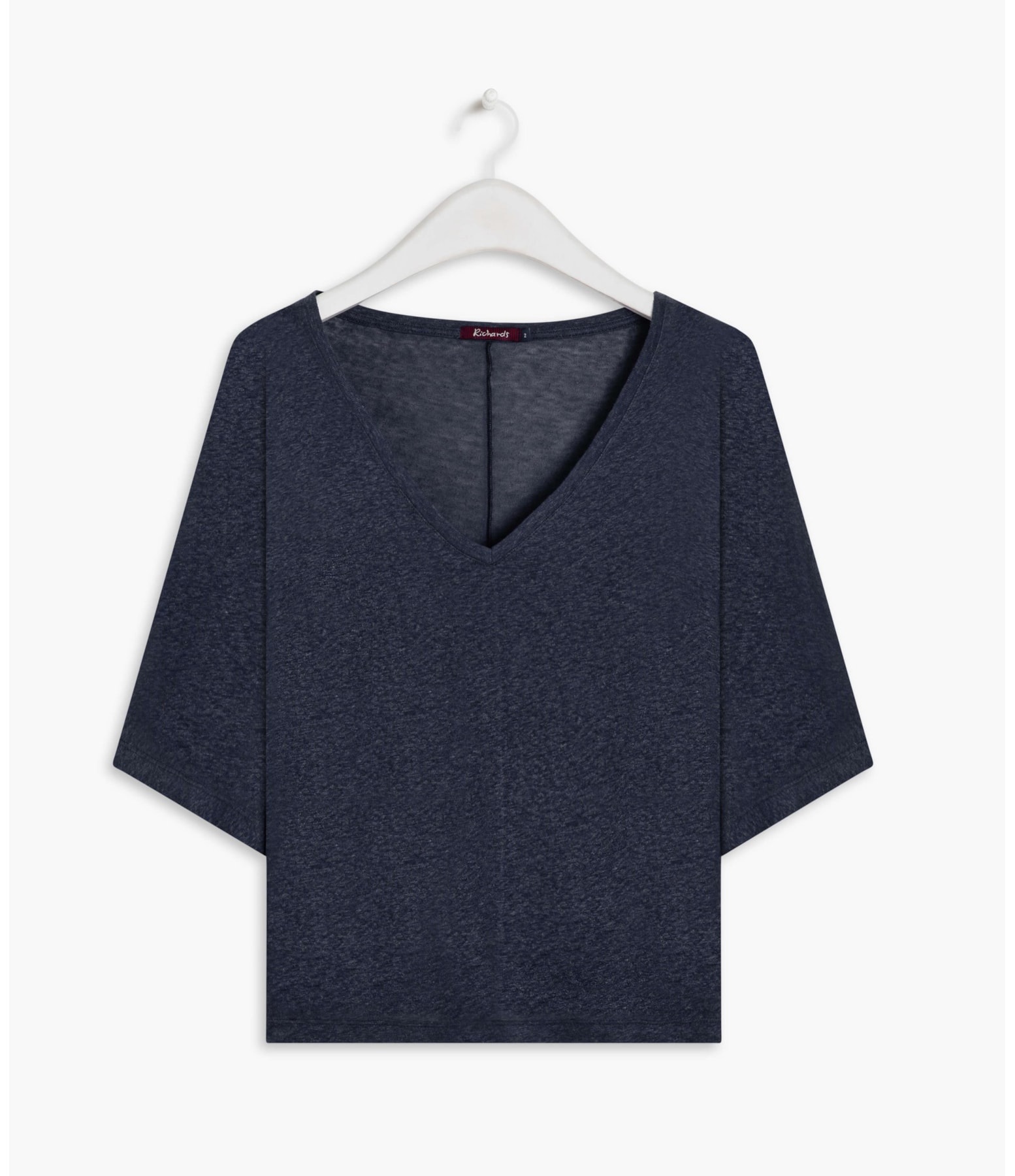 Blusa Linho  Miwa Dark Navy