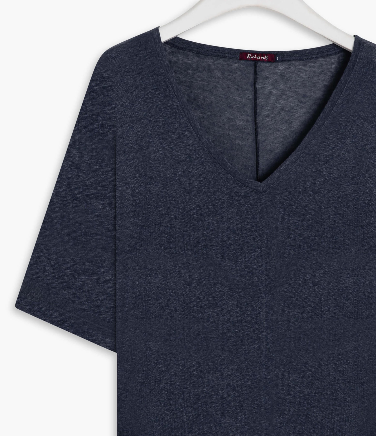 Blusa Linho  Miwa Dark Navy