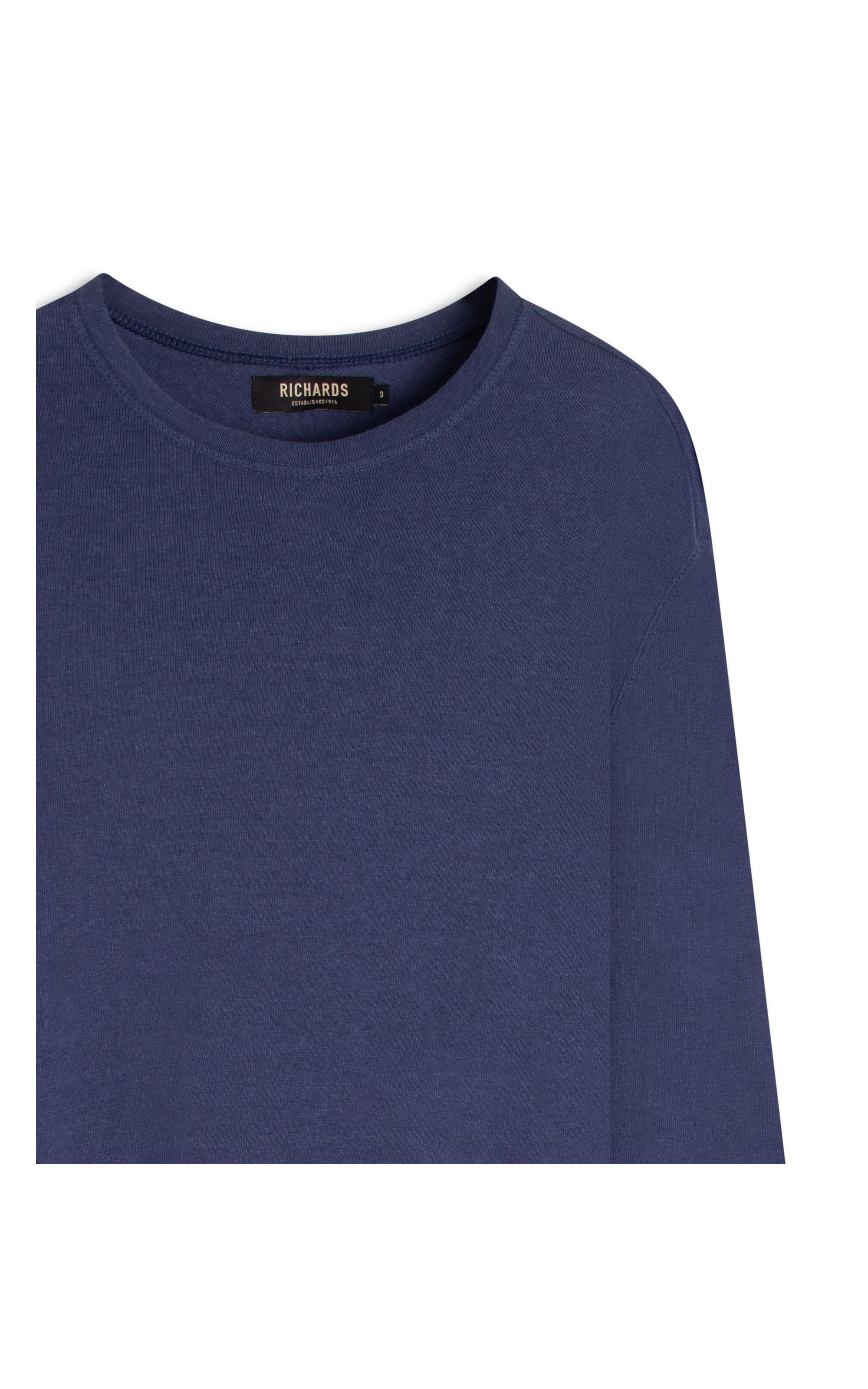 Blusa Linho  Moletom Linho  Europeu Dark Navy