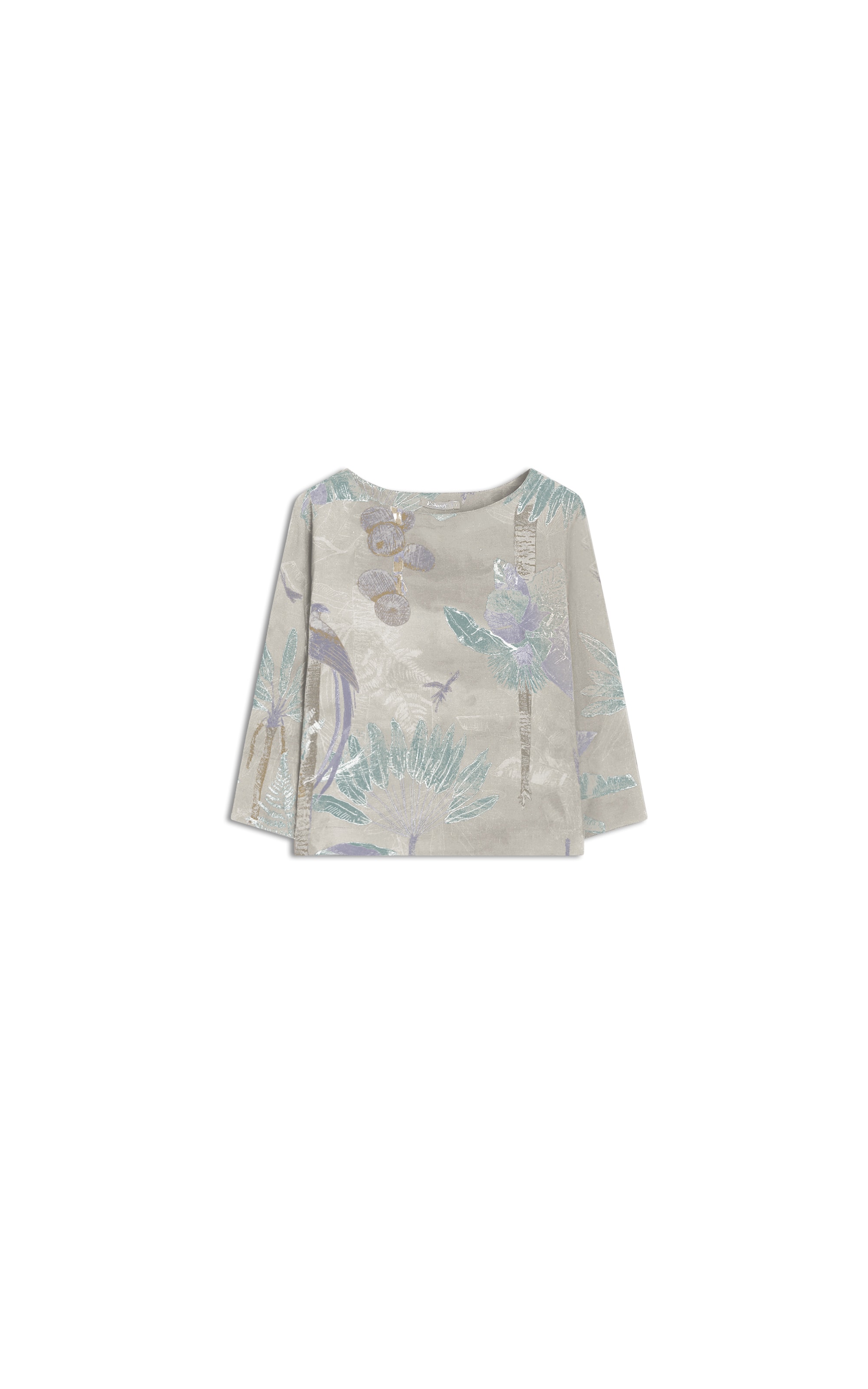 Blusa Linho  Nadine Paradise Natural