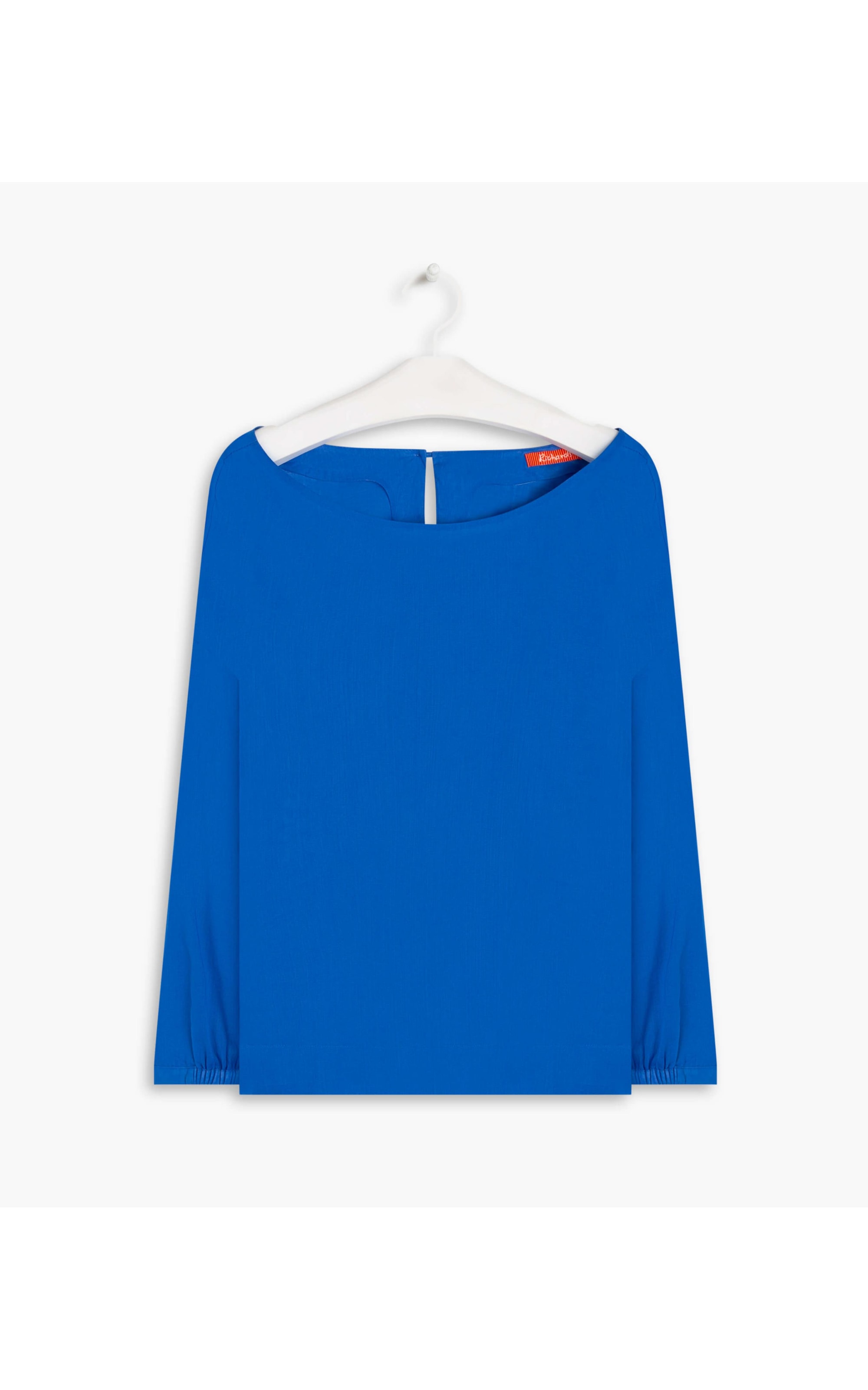 Blusa Linho Nalu Azul Bic