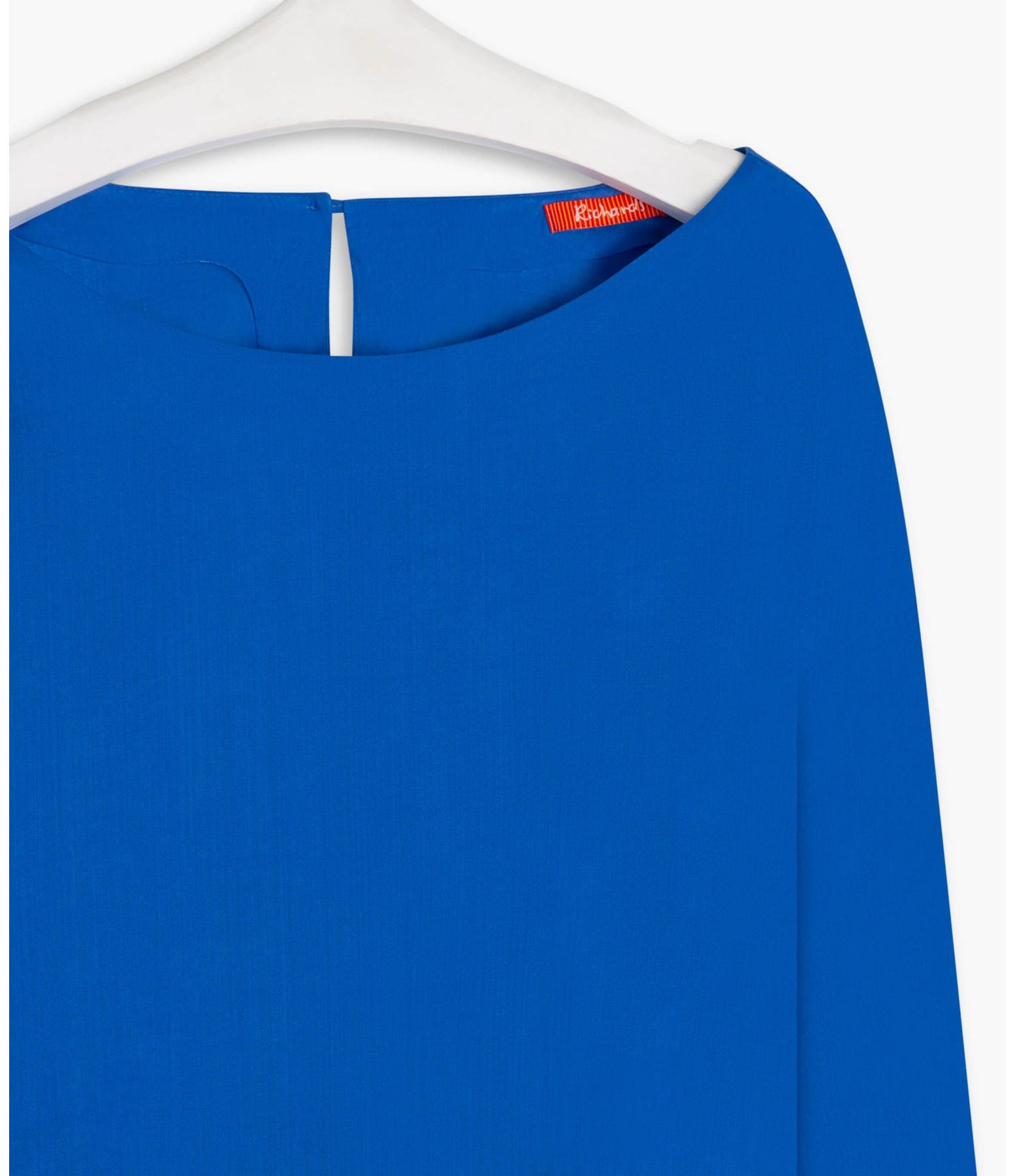 Blusa Linho Nalu Azul Bic