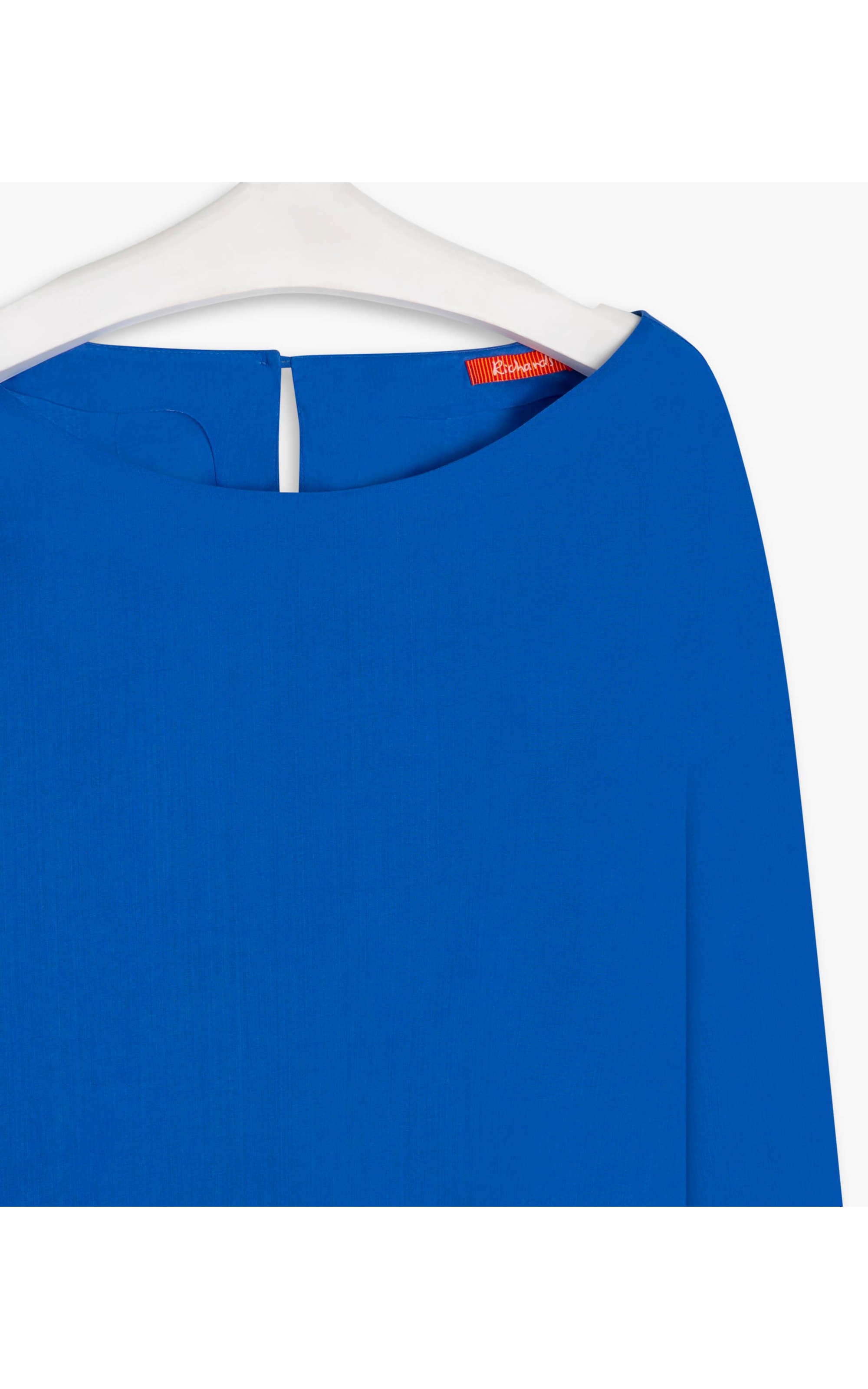 Blusa Linho Nalu Azul Bic