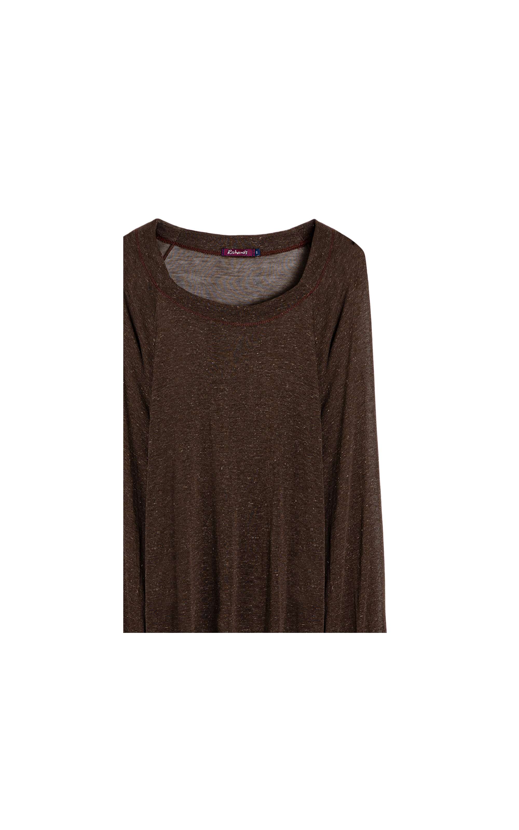 Blusa Linho  Natsumi Chocolate