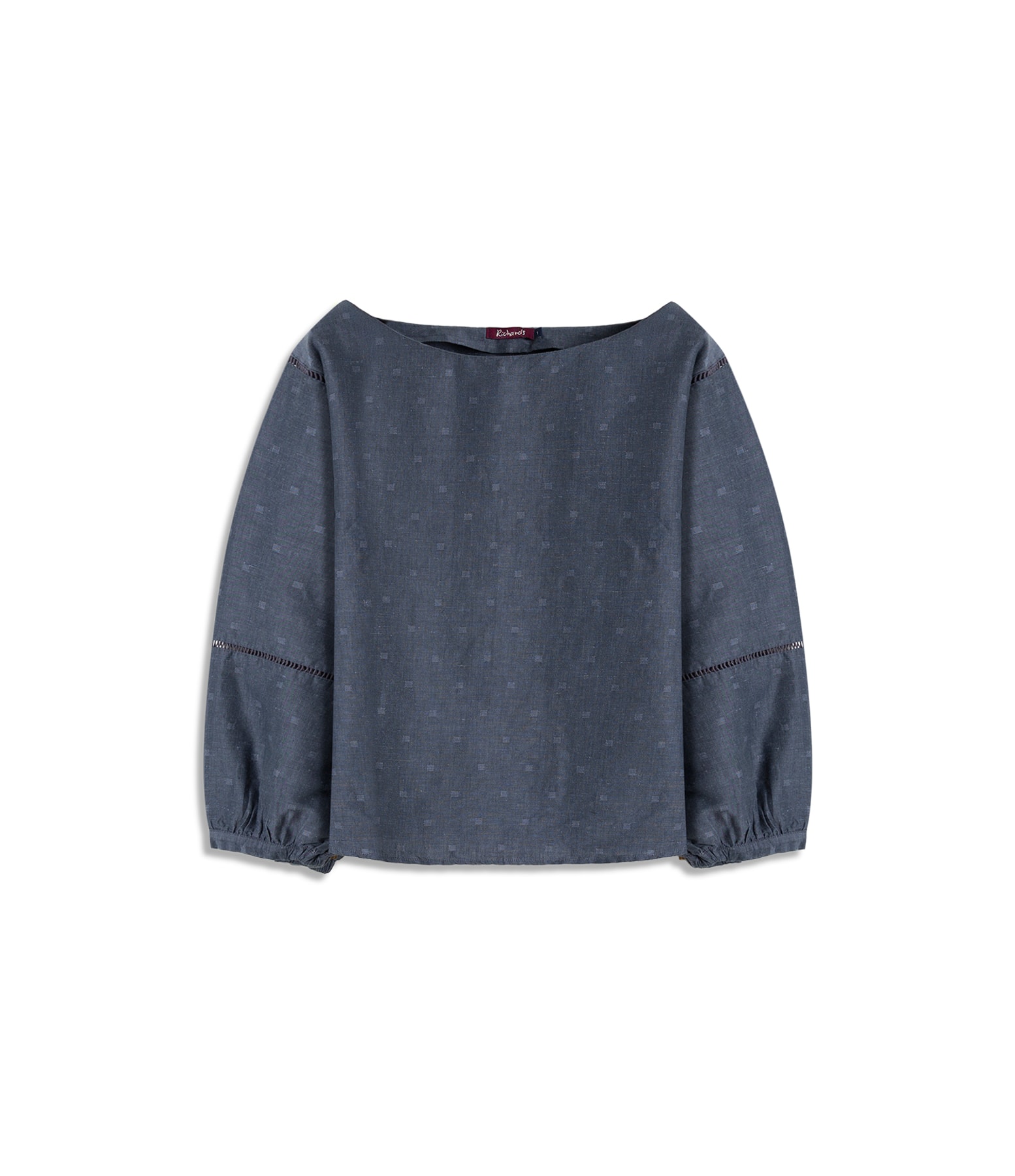 Blusa Linho  Nice Azul Bic