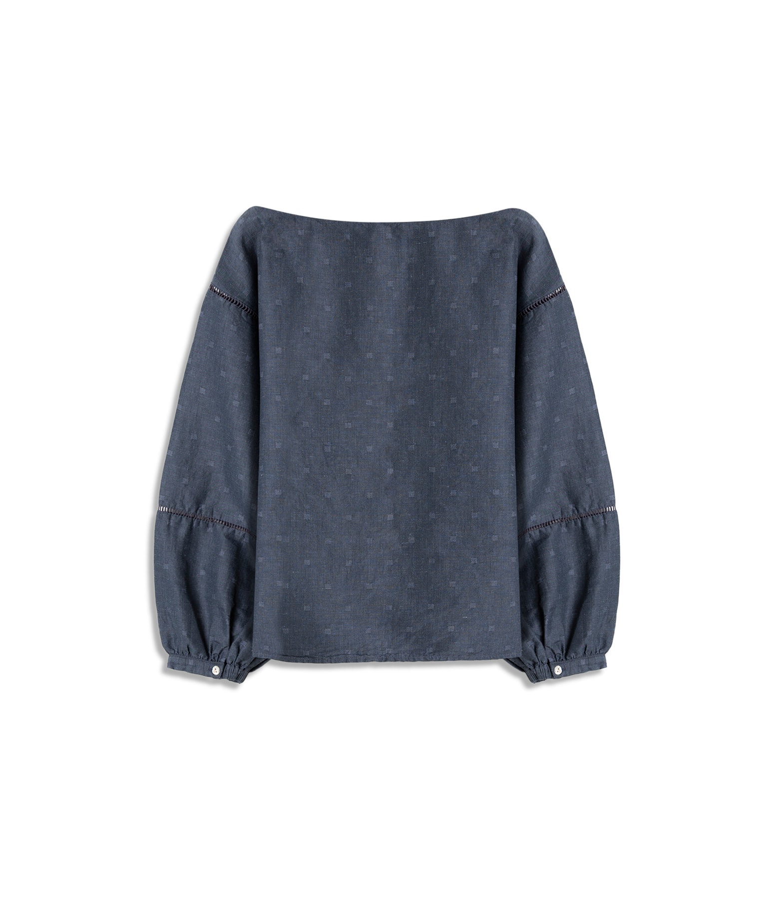 Blusa Linho  Nice Azul Bic