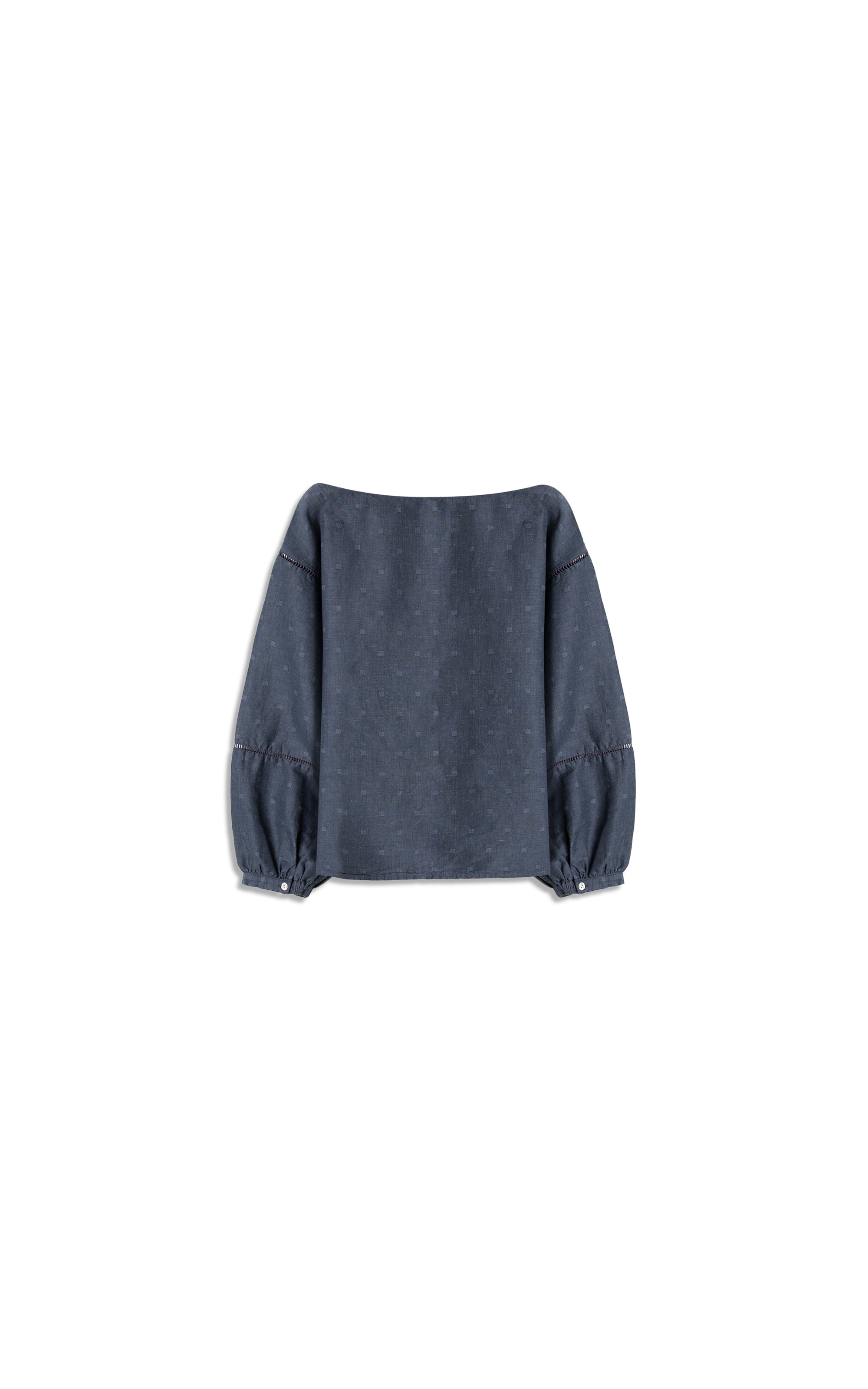 Blusa Linho  Nice Azul Bic