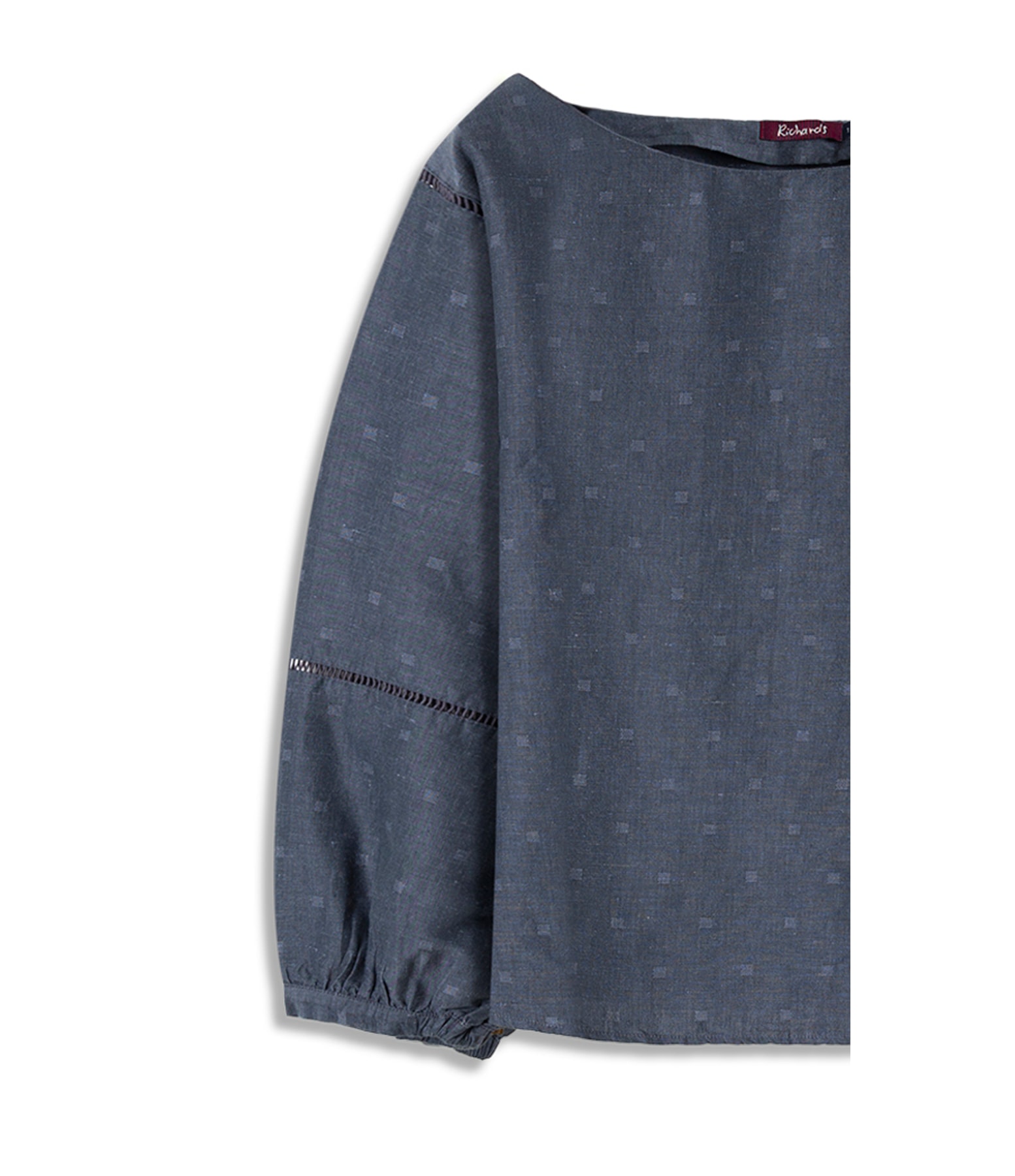 Blusa Linho  Nice Azul Bic