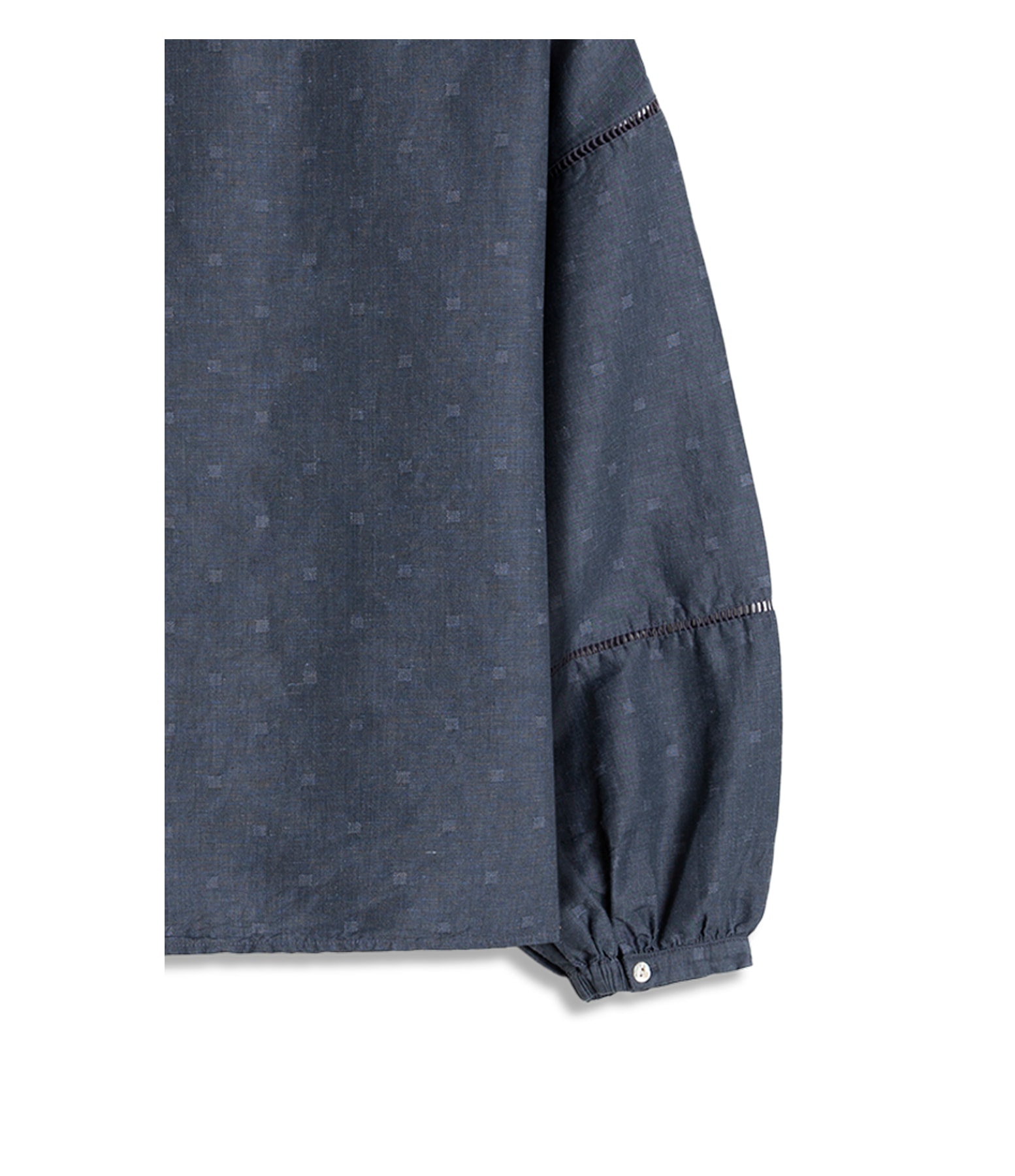 Blusa Linho  Nice Azul Bic