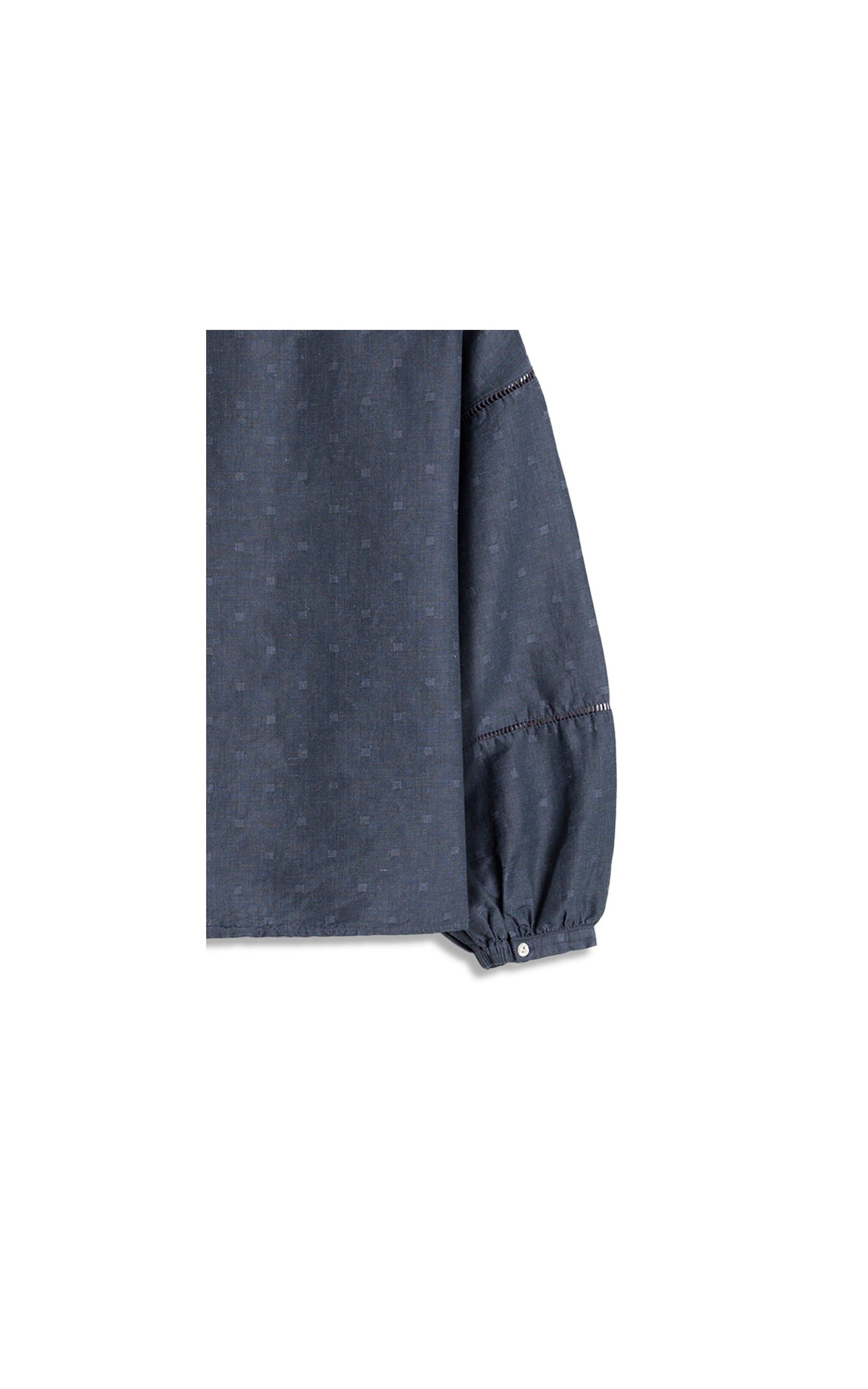 Blusa Linho  Nice Azul Bic