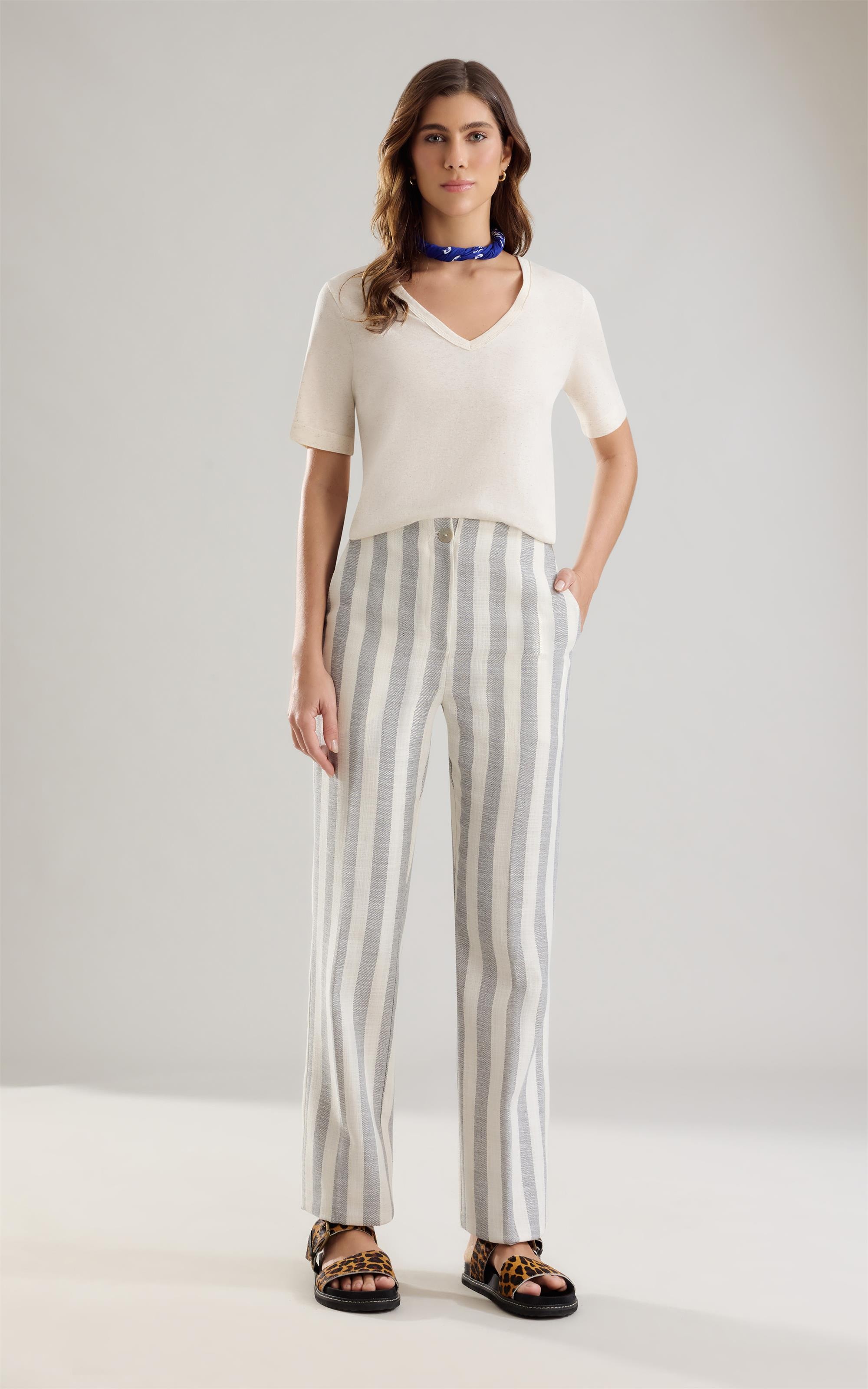 Blusa Linho  Nina v Natural