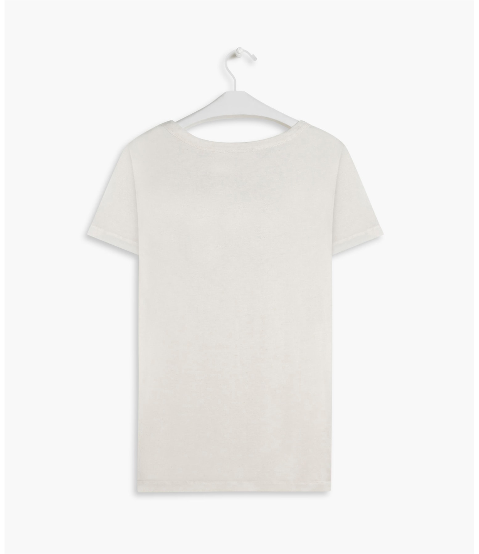 Blusa Linho  Olga Peixe Passaro Branco