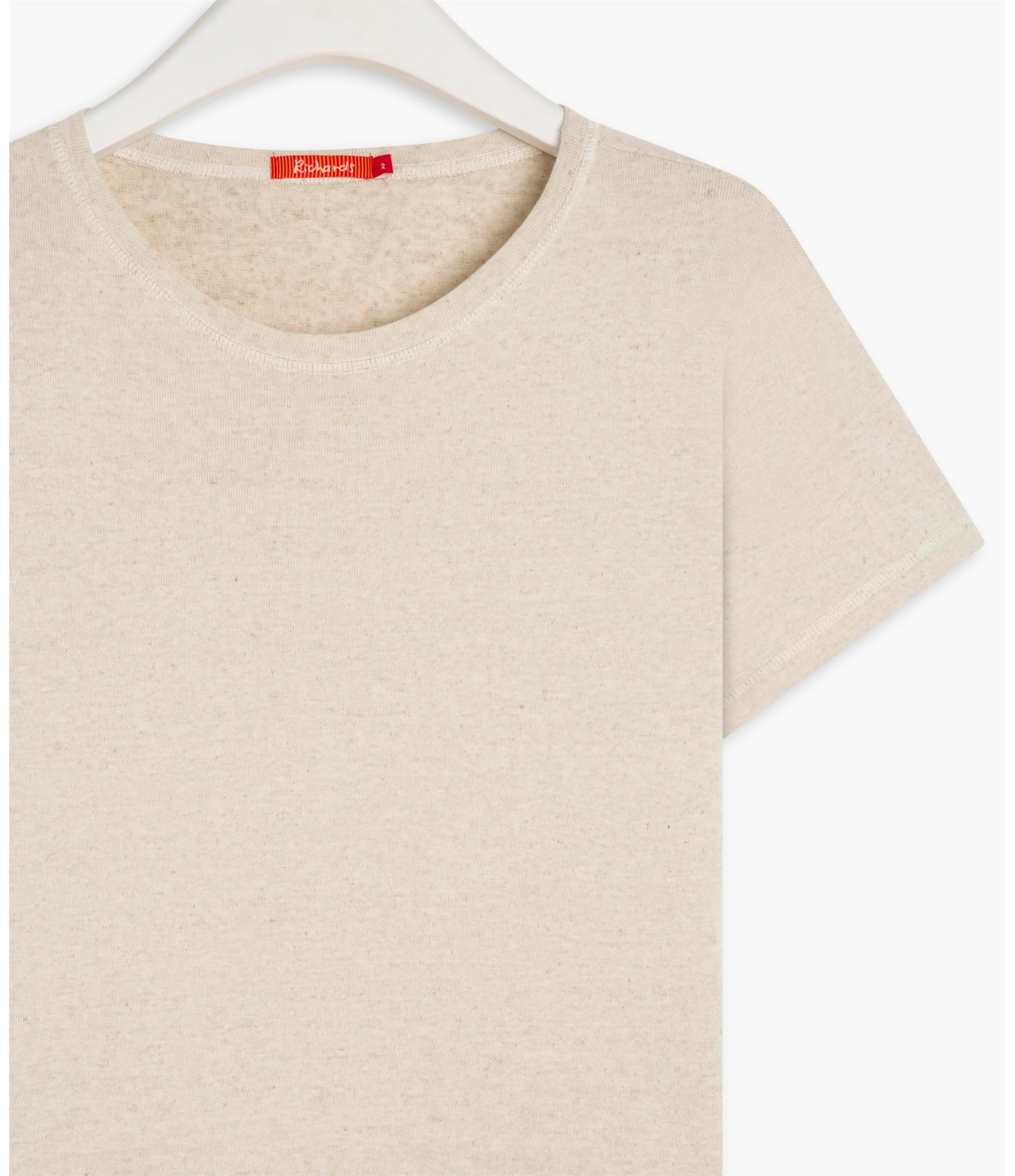  Blusa Linho  Penny  Liso Natural