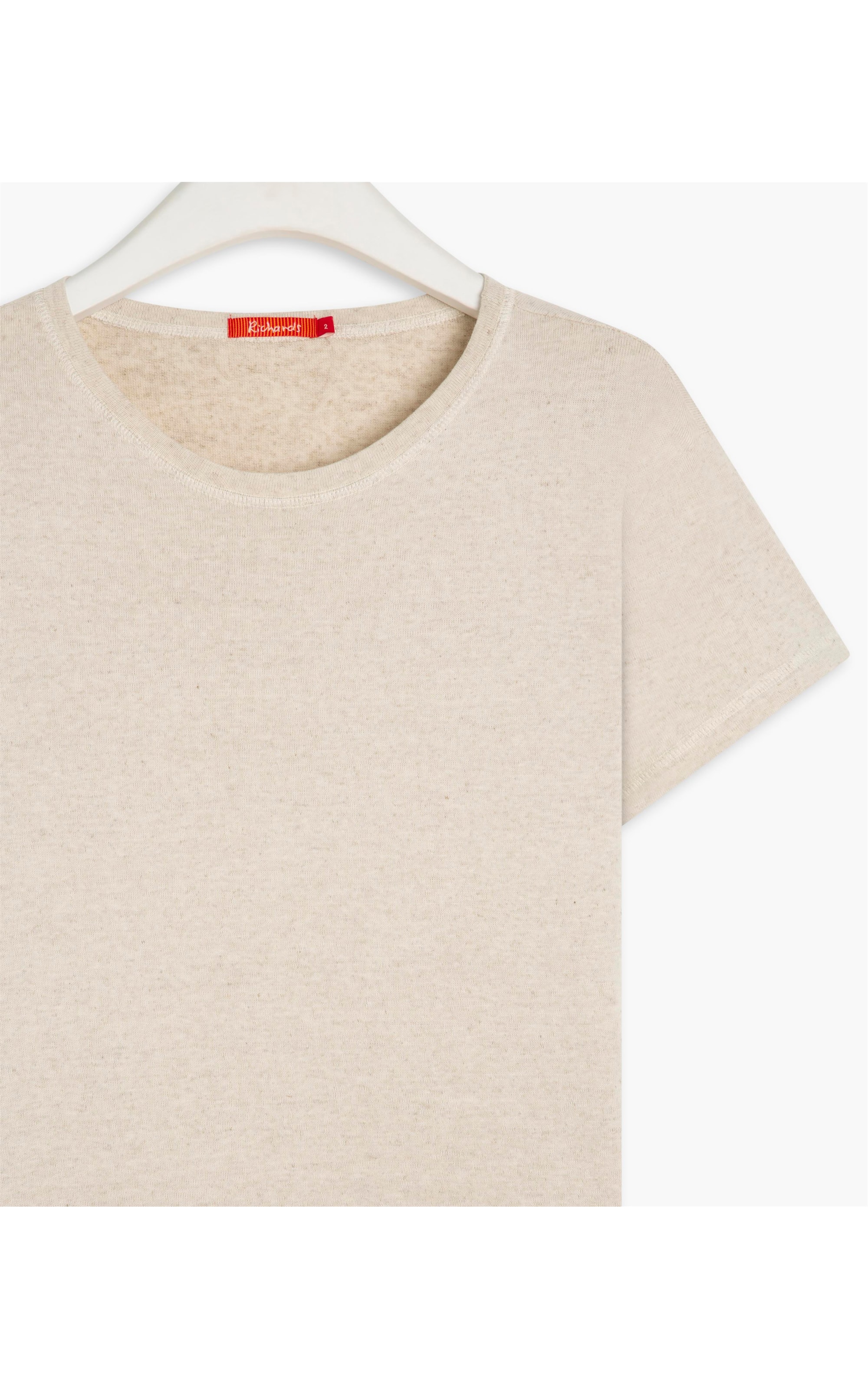 Blusa Linho  Penny  Liso Natural