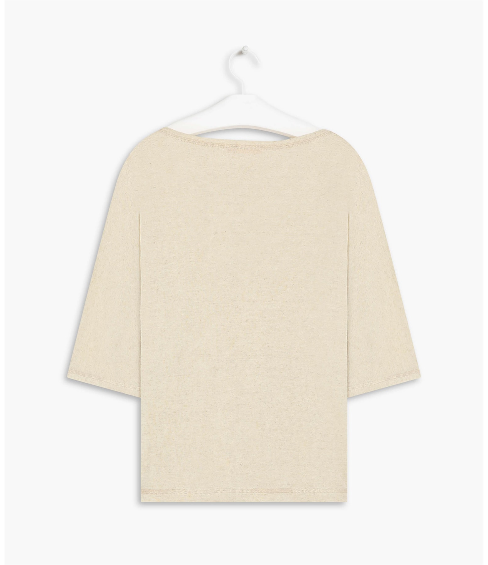 Blusa Linho  Raquel  Liso Natural