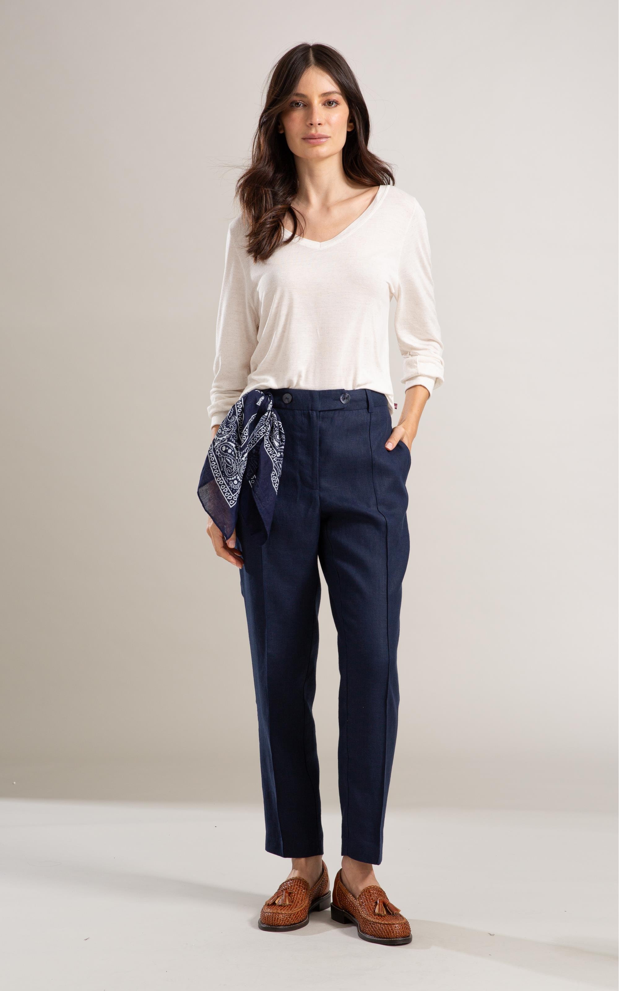 Blusa Linho  Rosalia Natural