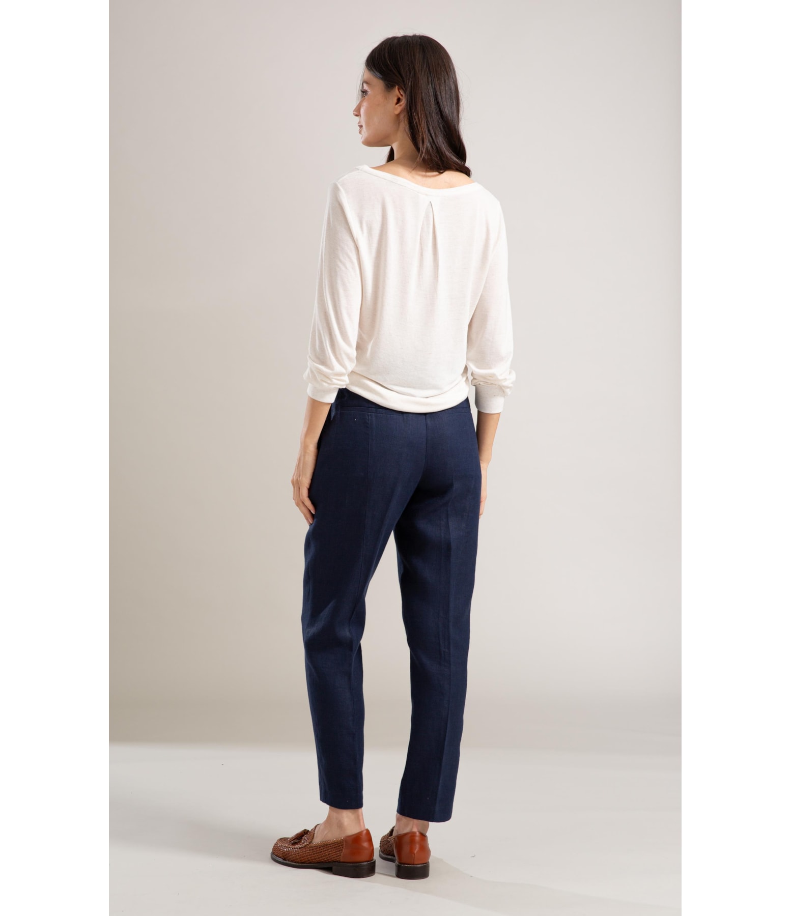 Blusa Linho  Rosalia Natural