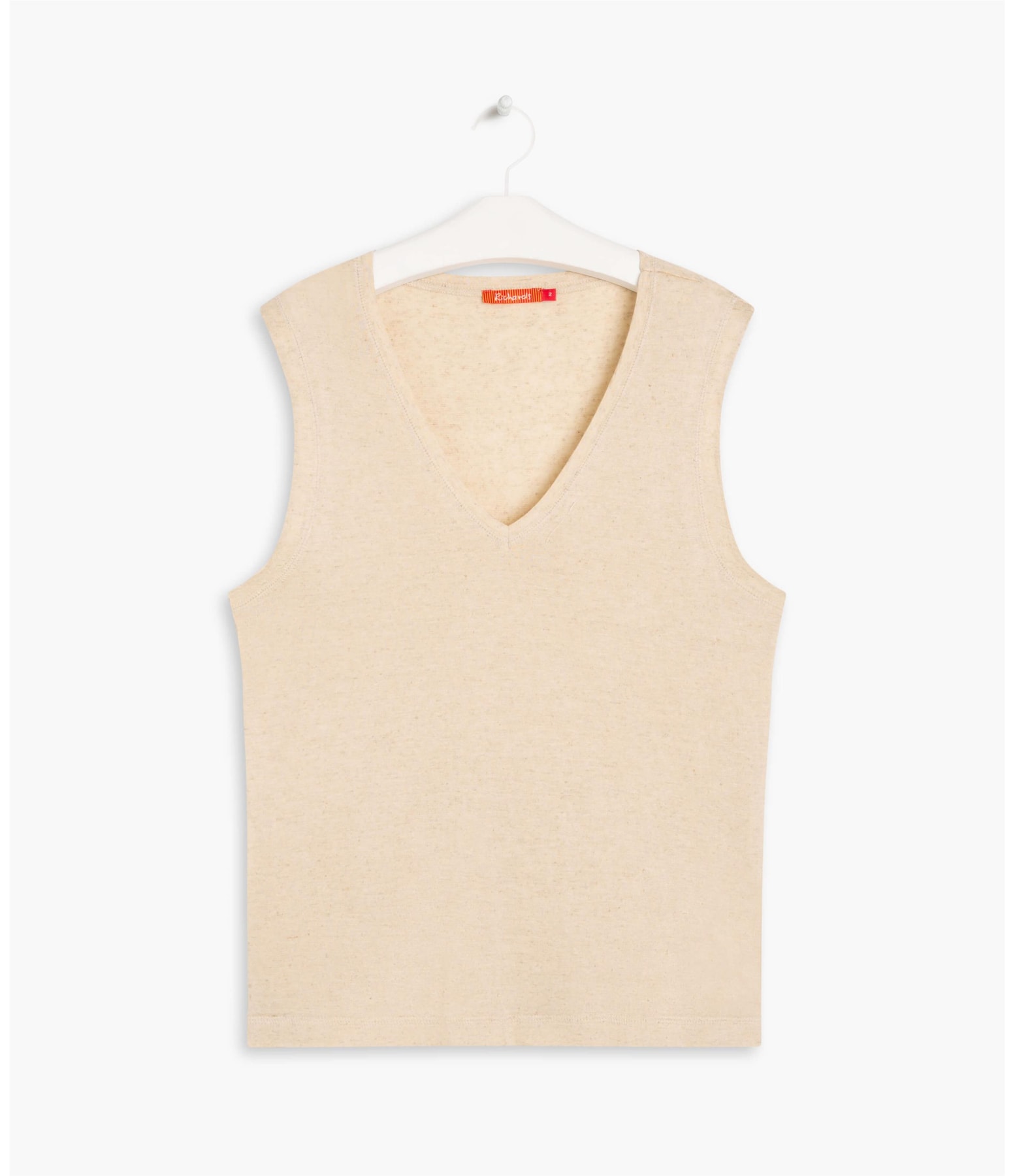 Blusa Linho  Rose  Liso Natural