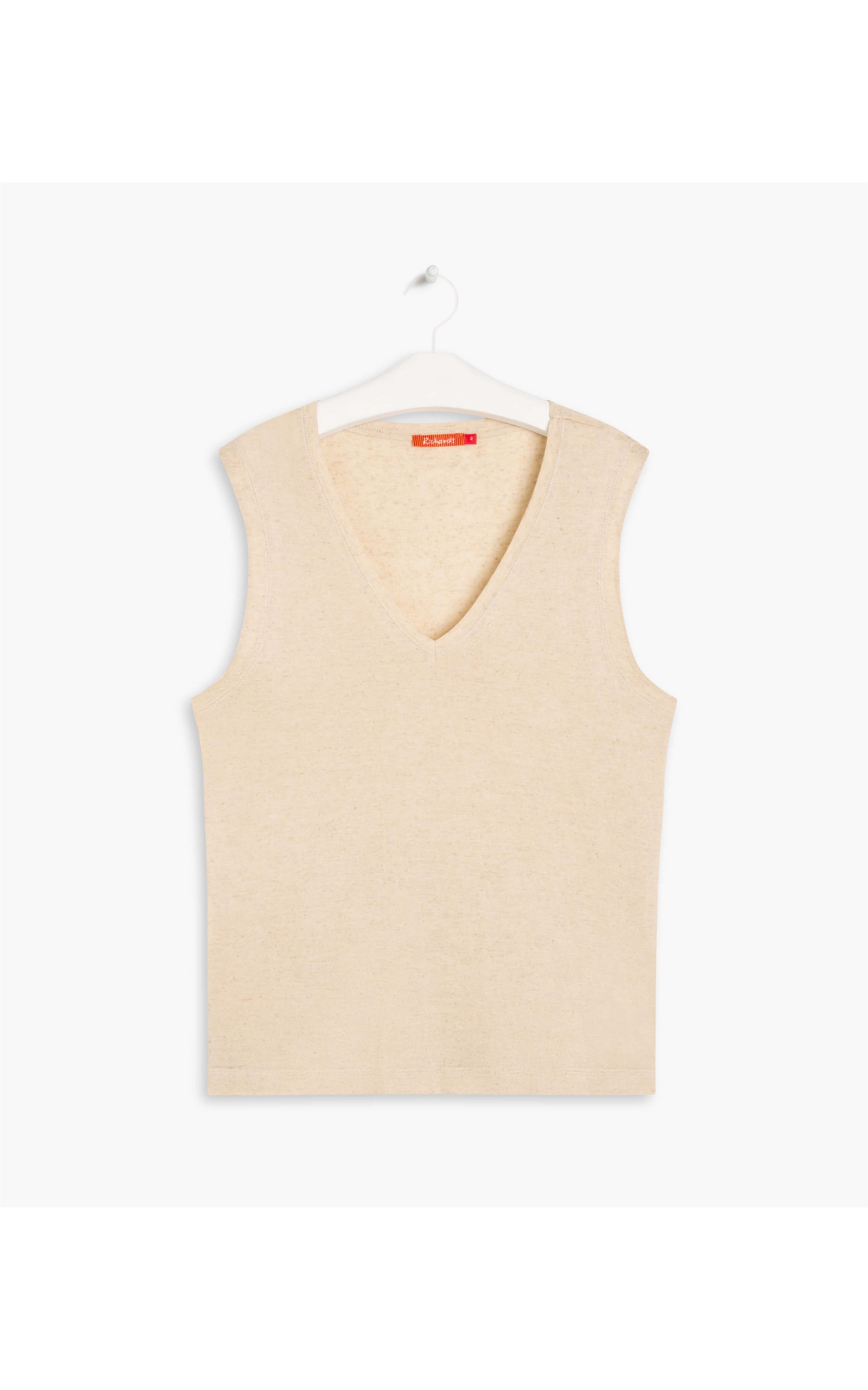 Blusa Linho  Rose  Liso Natural
