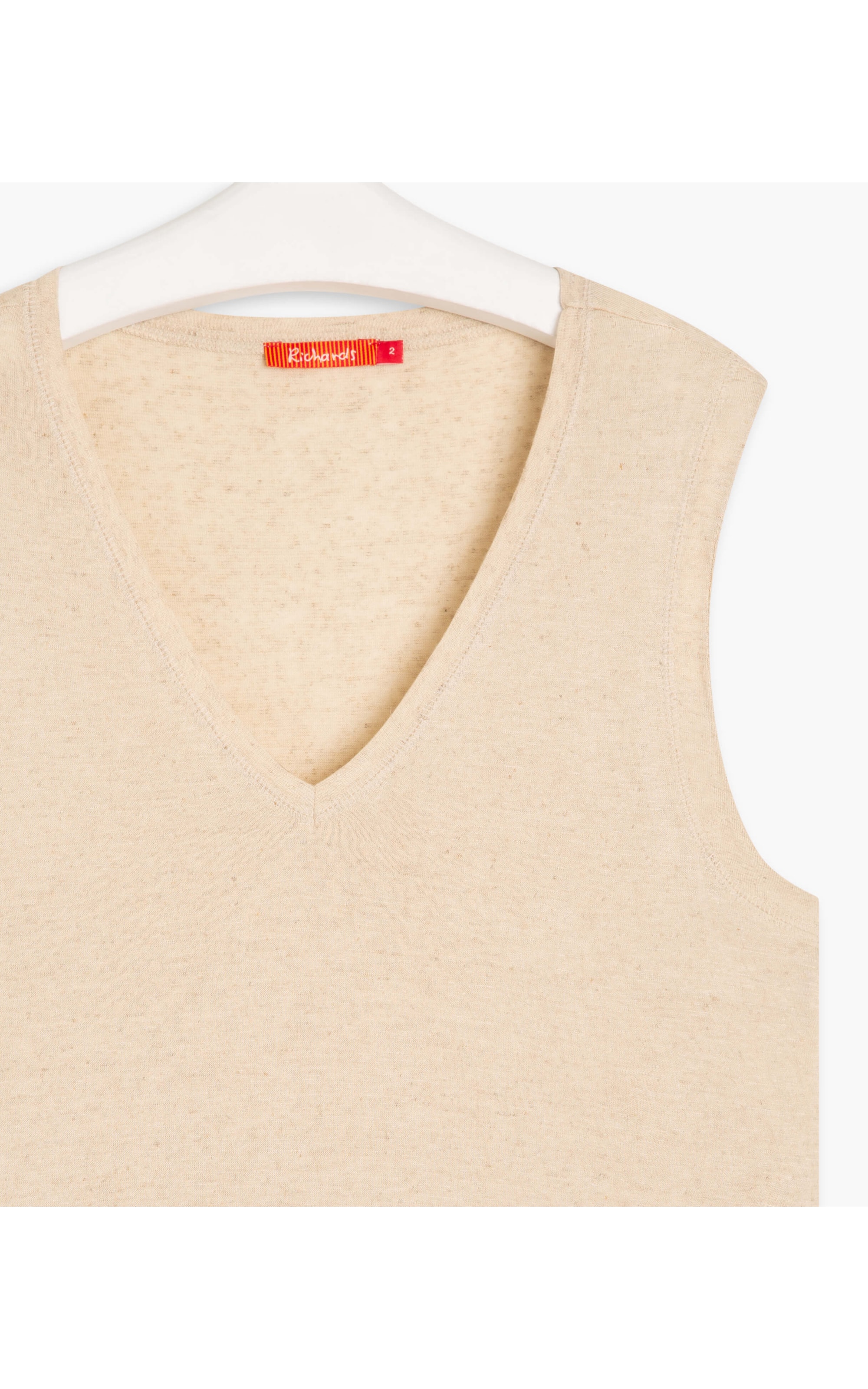 Blusa Linho  Rose  Liso Natural