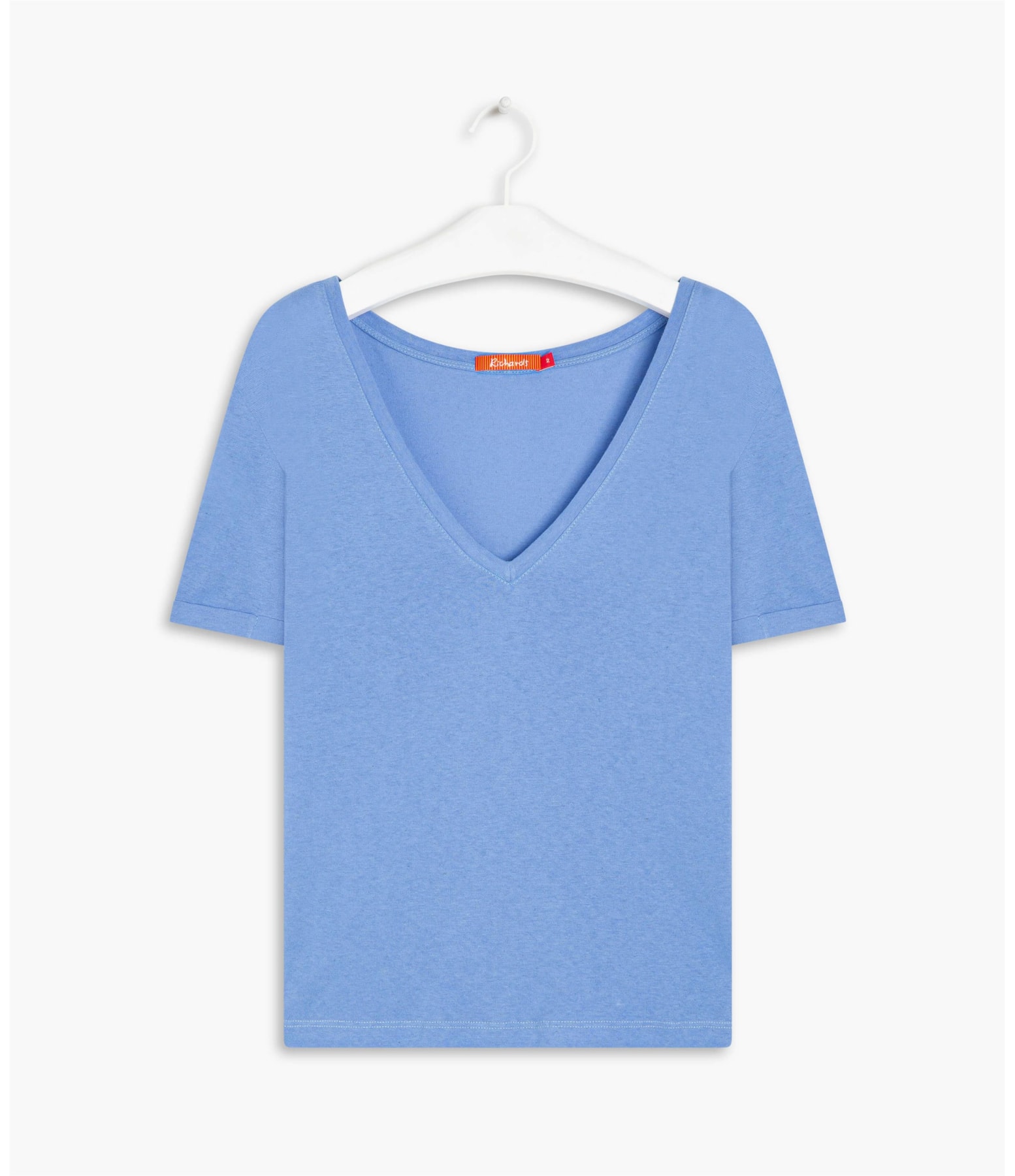 Blusa Linho  Rubi Azul Chofer