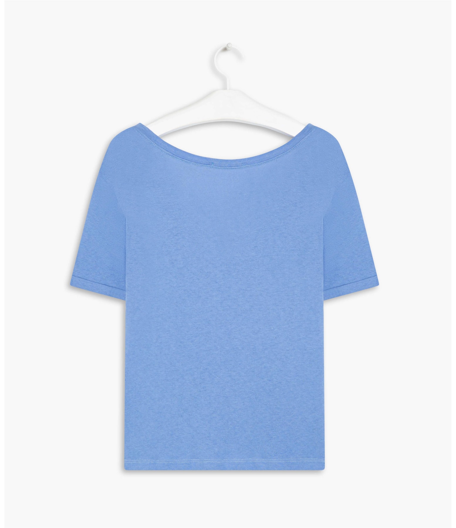 Blusa Linho  Rubi Azul Chofer