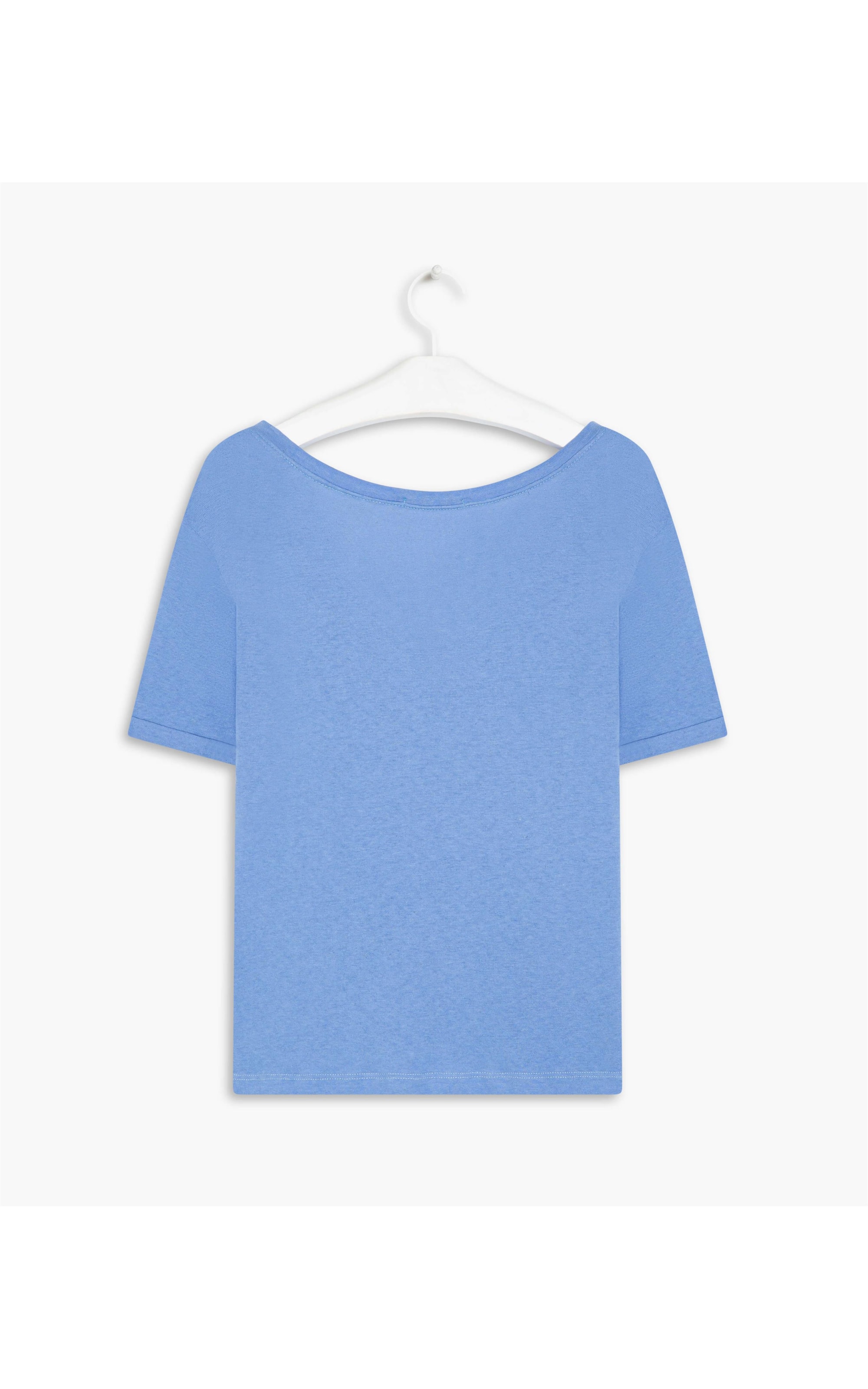 Blusa Linho  Rubi Azul Chofer