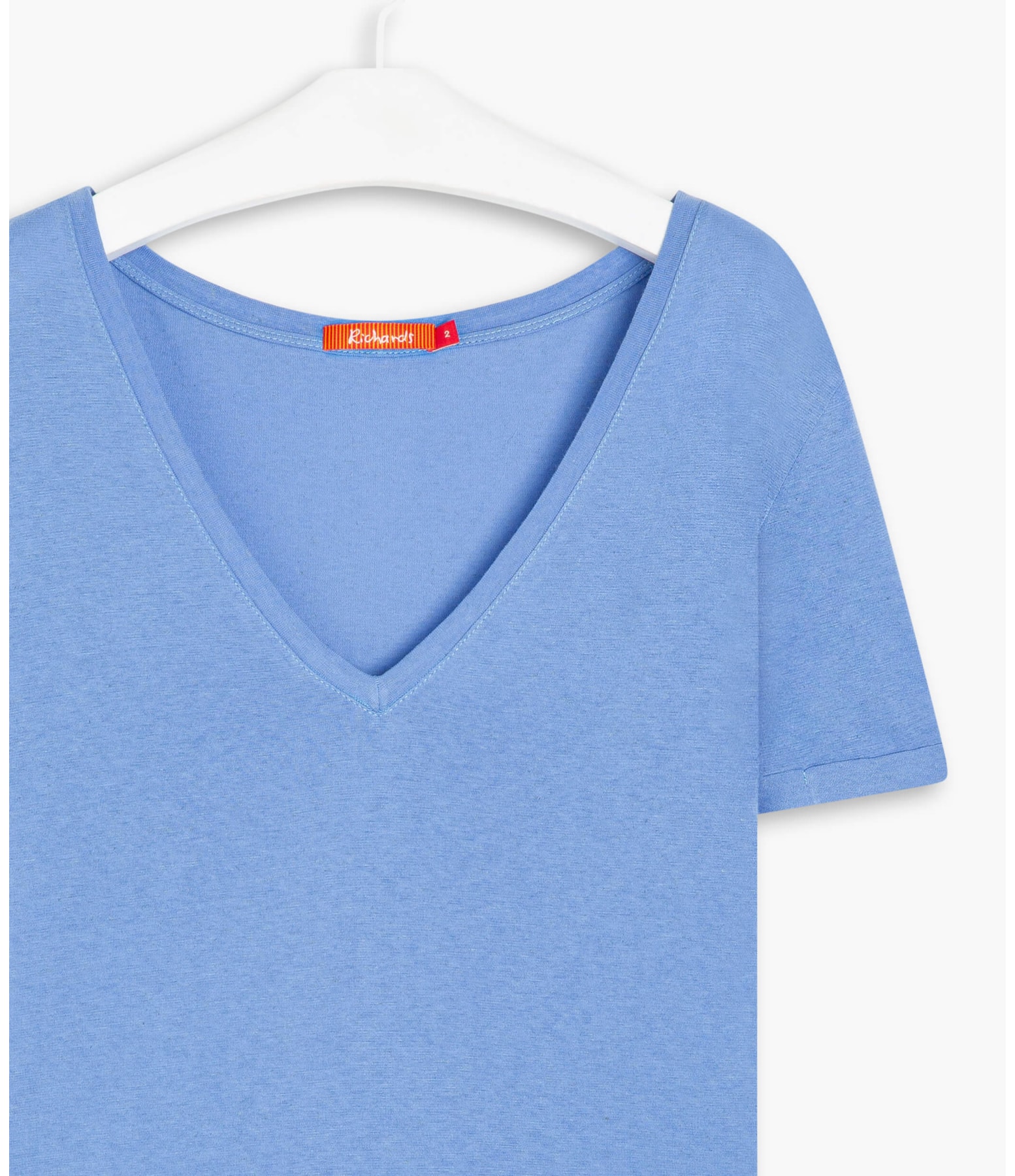 Blusa Linho  Rubi Azul Chofer