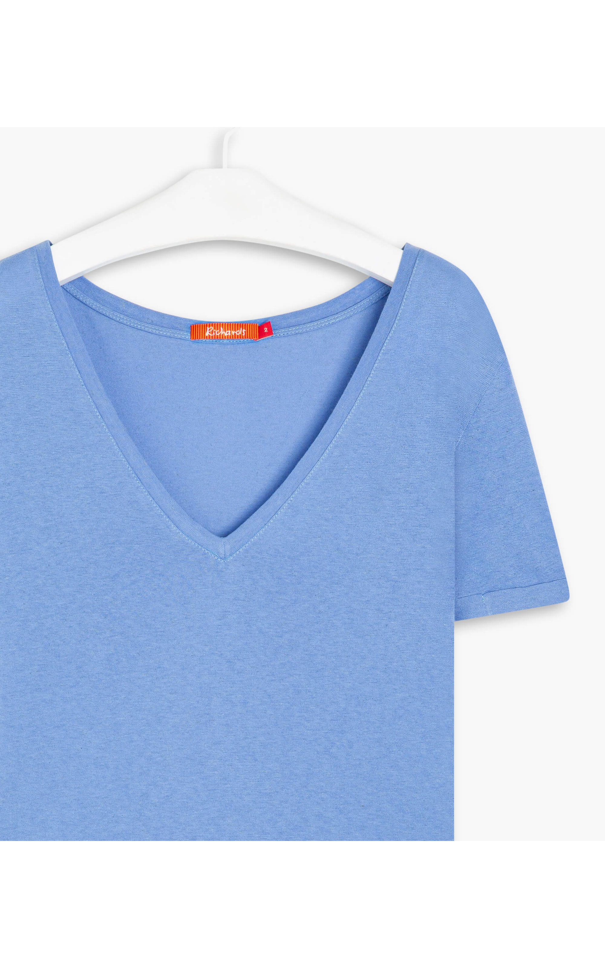 Blusa Linho  Rubi Azul Chofer