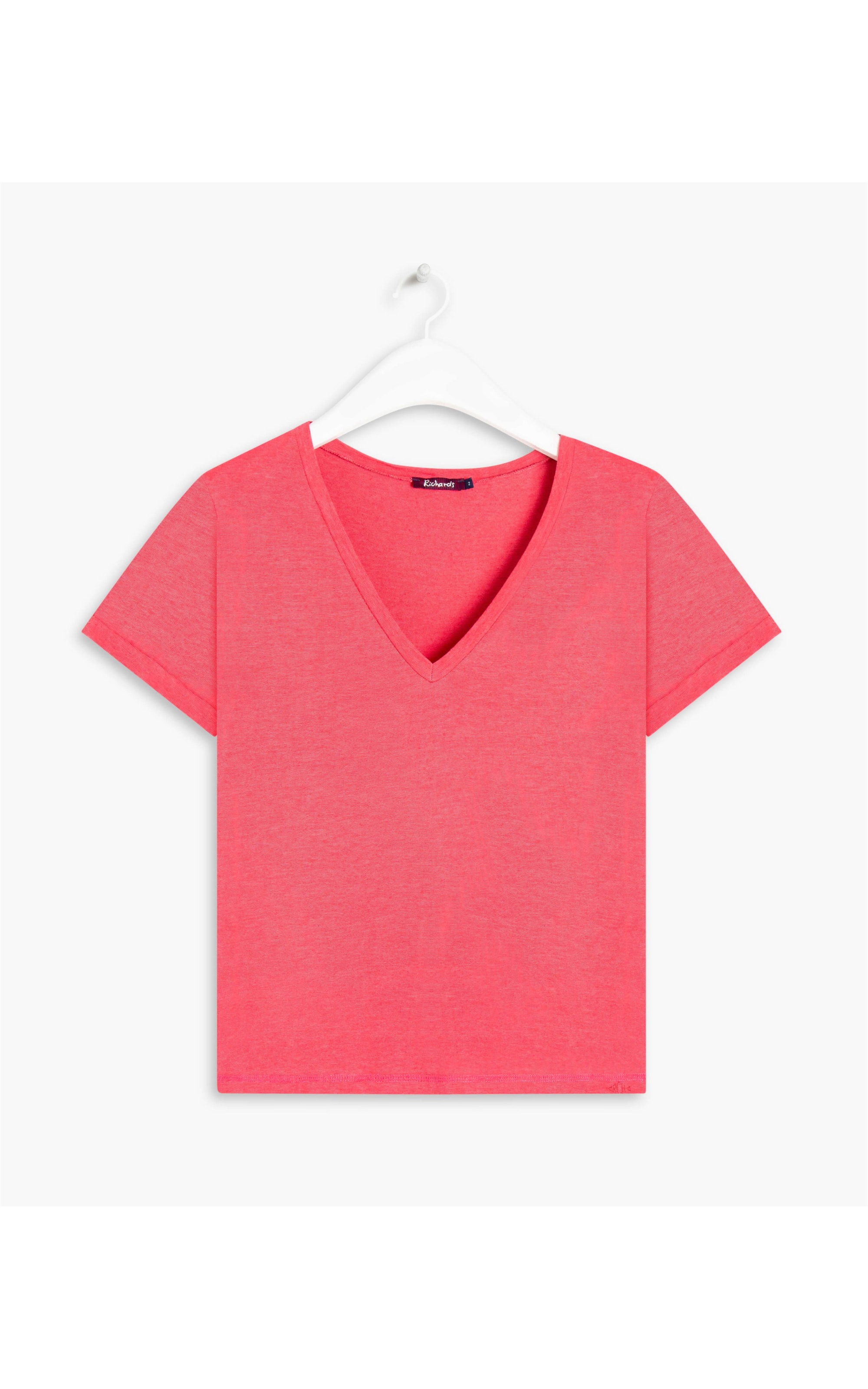 Blusa Linho  Rubi  Liso Magenta
