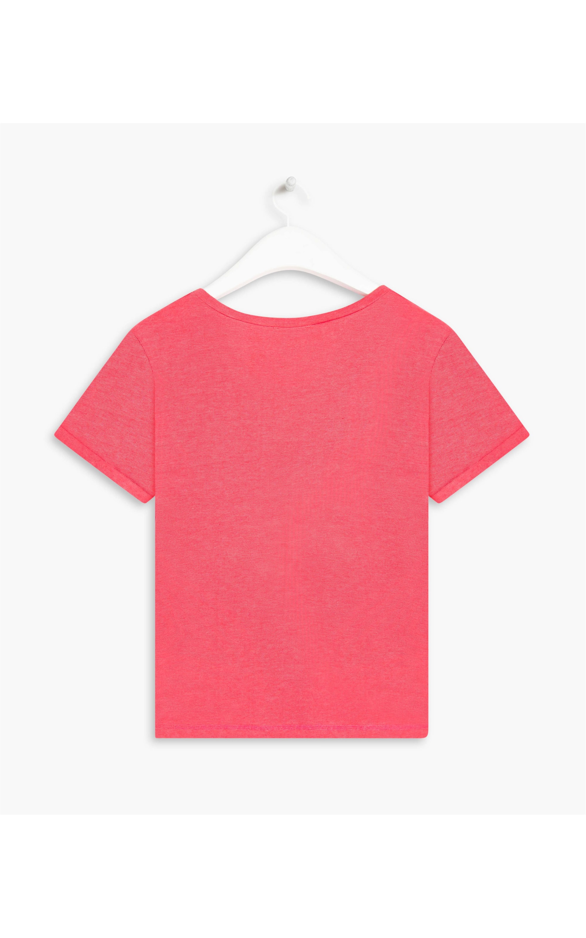 Blusa Linho  Rubi  Liso Magenta