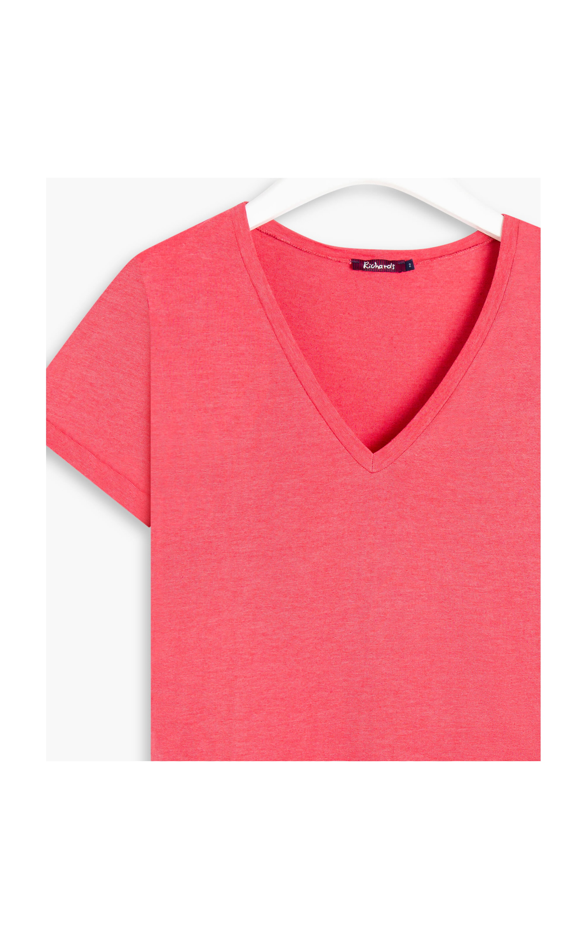 Blusa Linho  Rubi  Liso Magenta