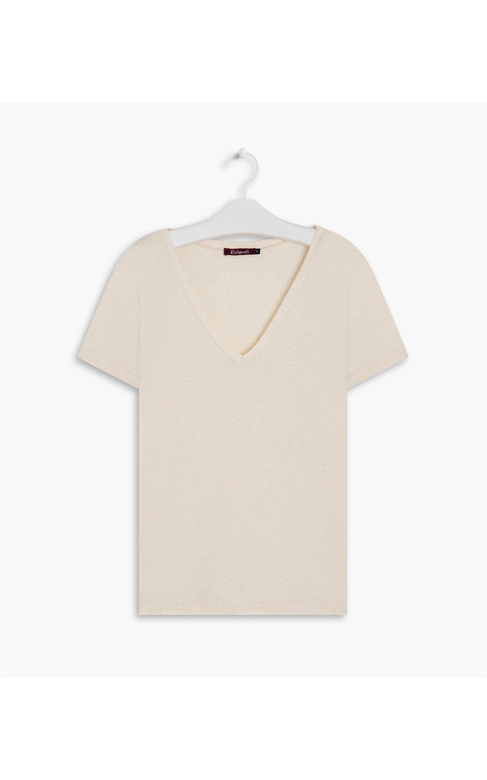 Blusa Linho  Rubi  Liso Natural