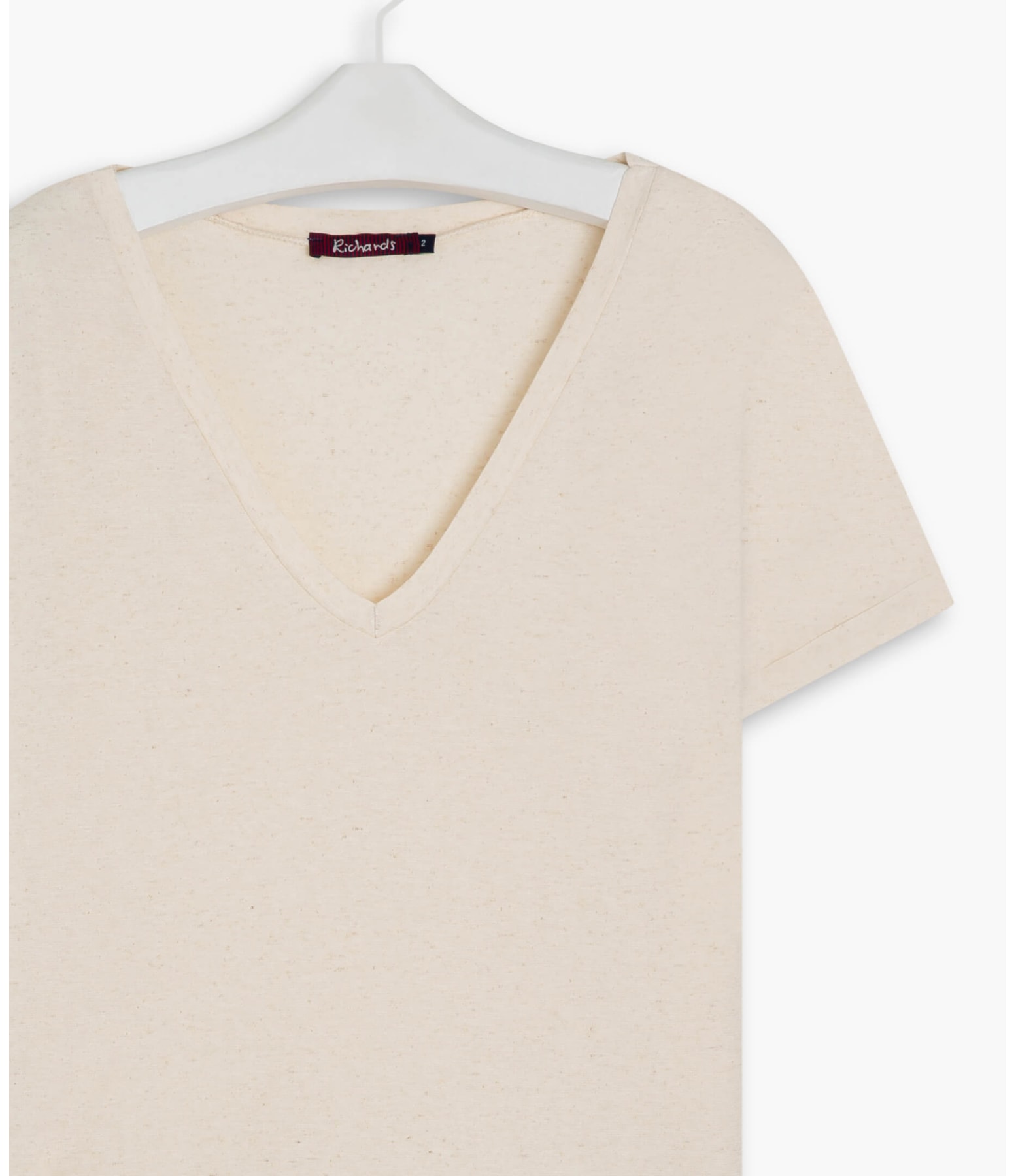 Blusa Linho  Rubi  Liso Natural