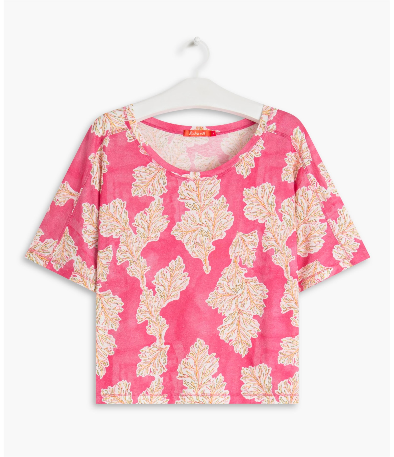 Blusa Linho  Salinas Algas  Pink
