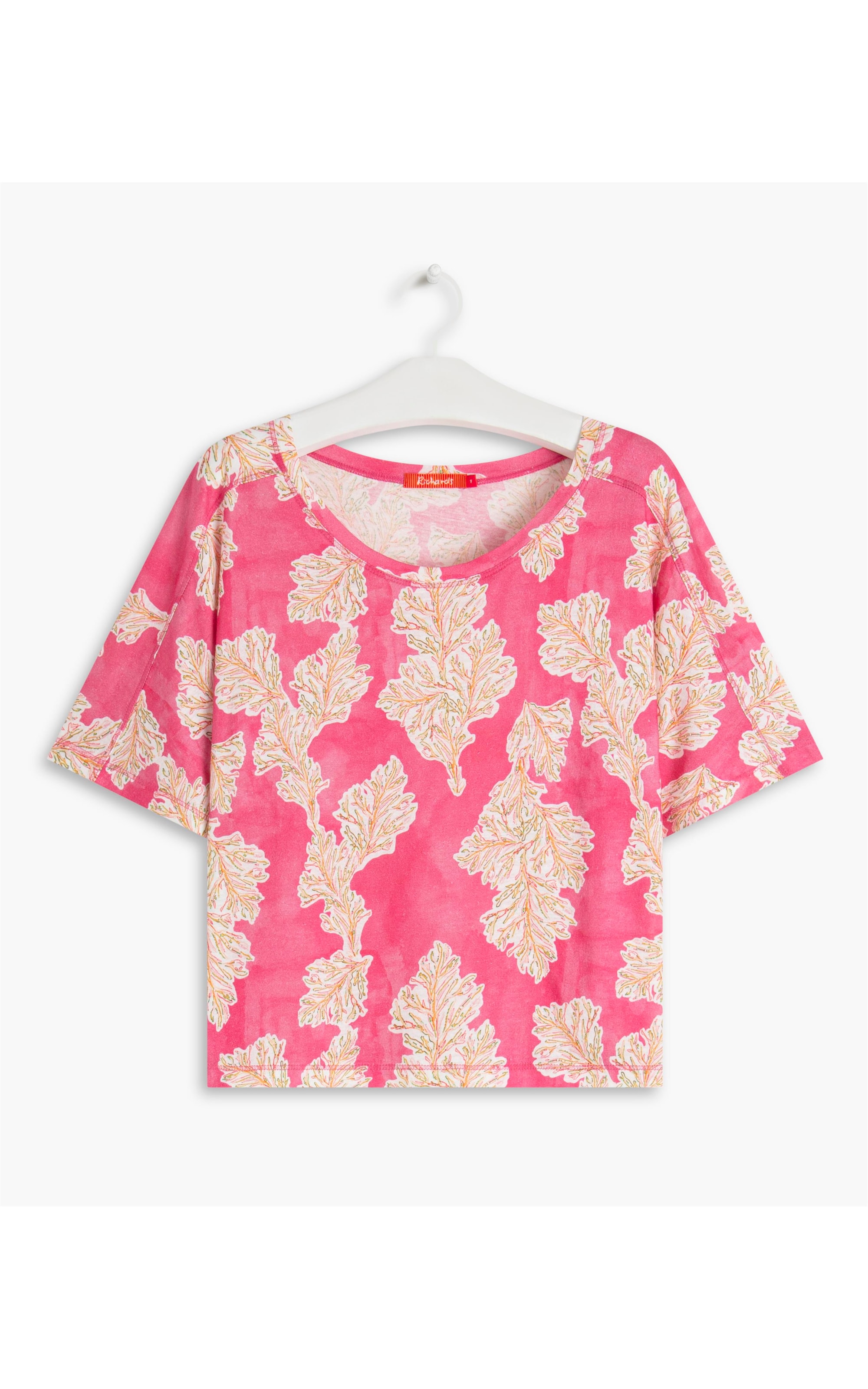 Blusa Linho  Salinas Algas  Pink
