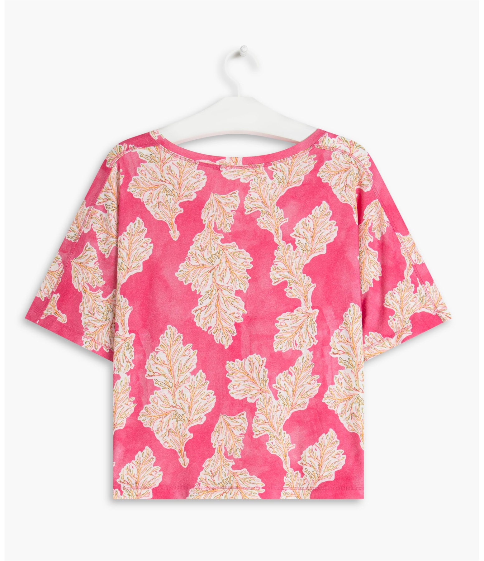 Blusa Linho  Salinas Algas  Pink