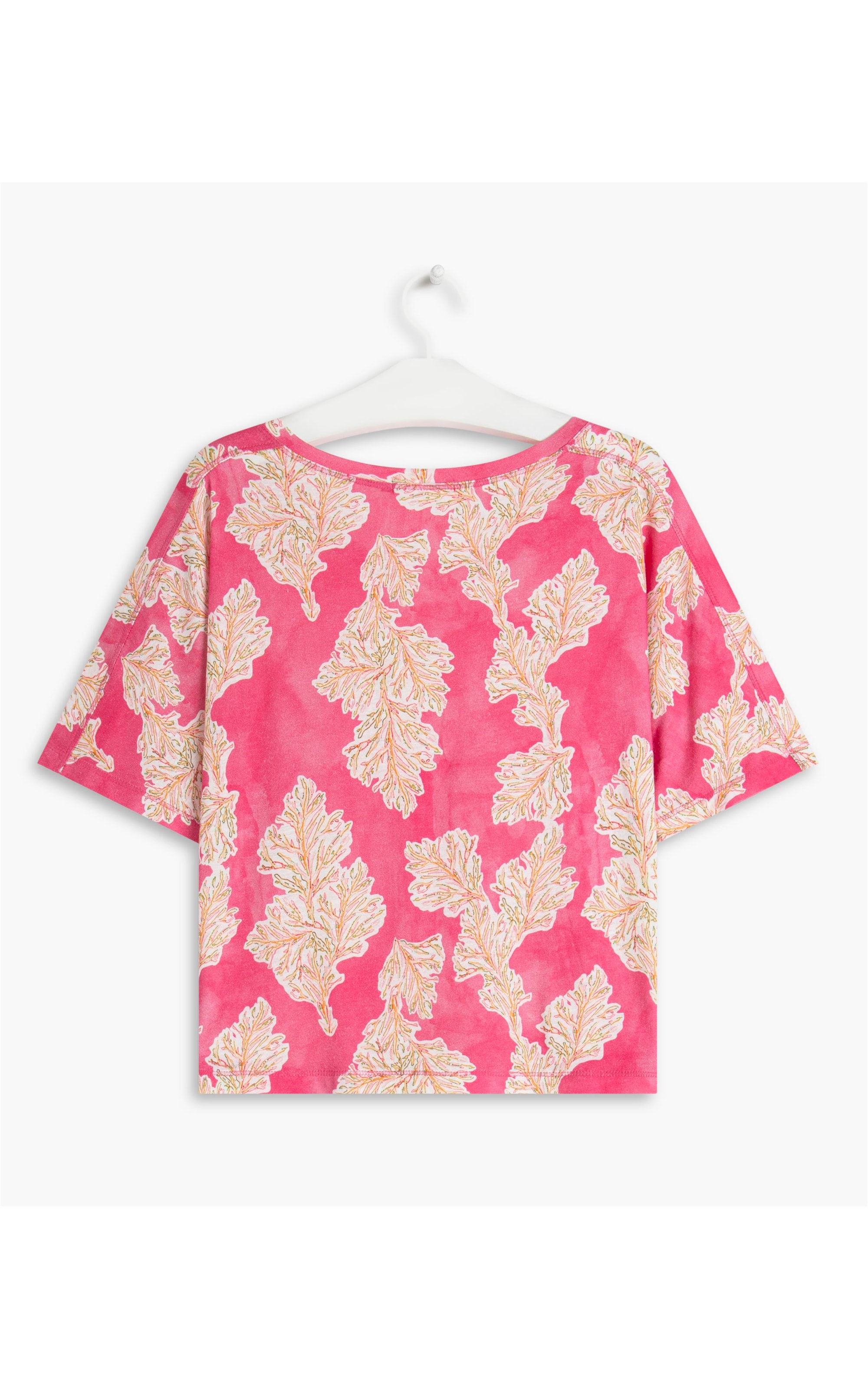 Blusa Linho  Salinas Algas  Pink