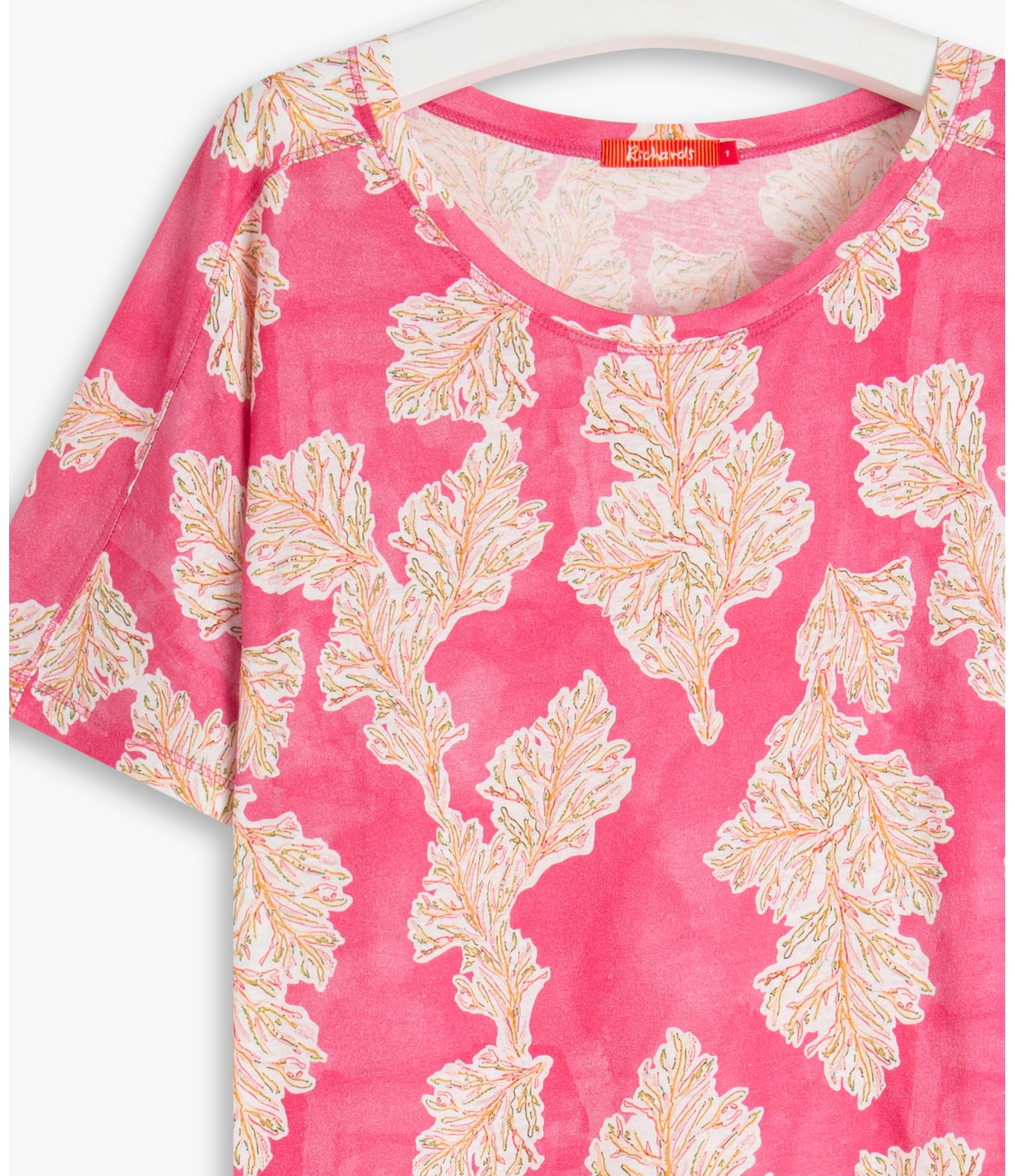 Blusa Linho  Salinas Algas  Pink