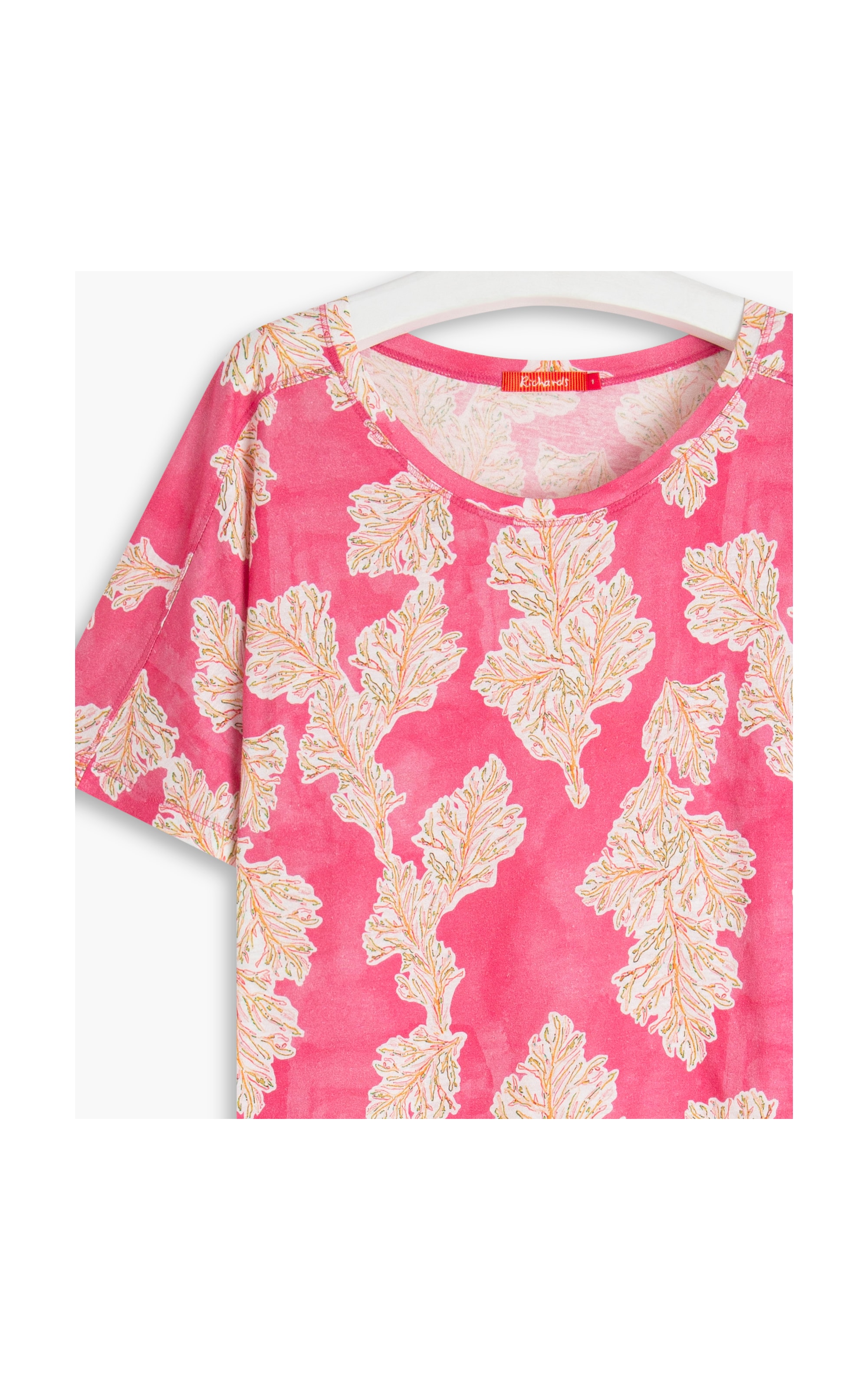 Blusa Linho  Salinas Algas  Pink