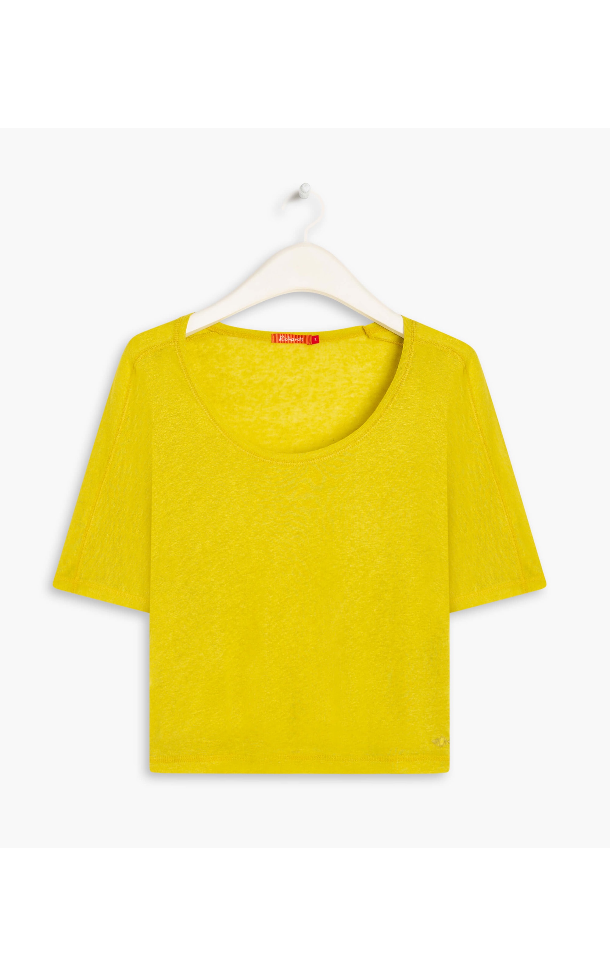 Blusa Linho  Salinas  Liso Lemon