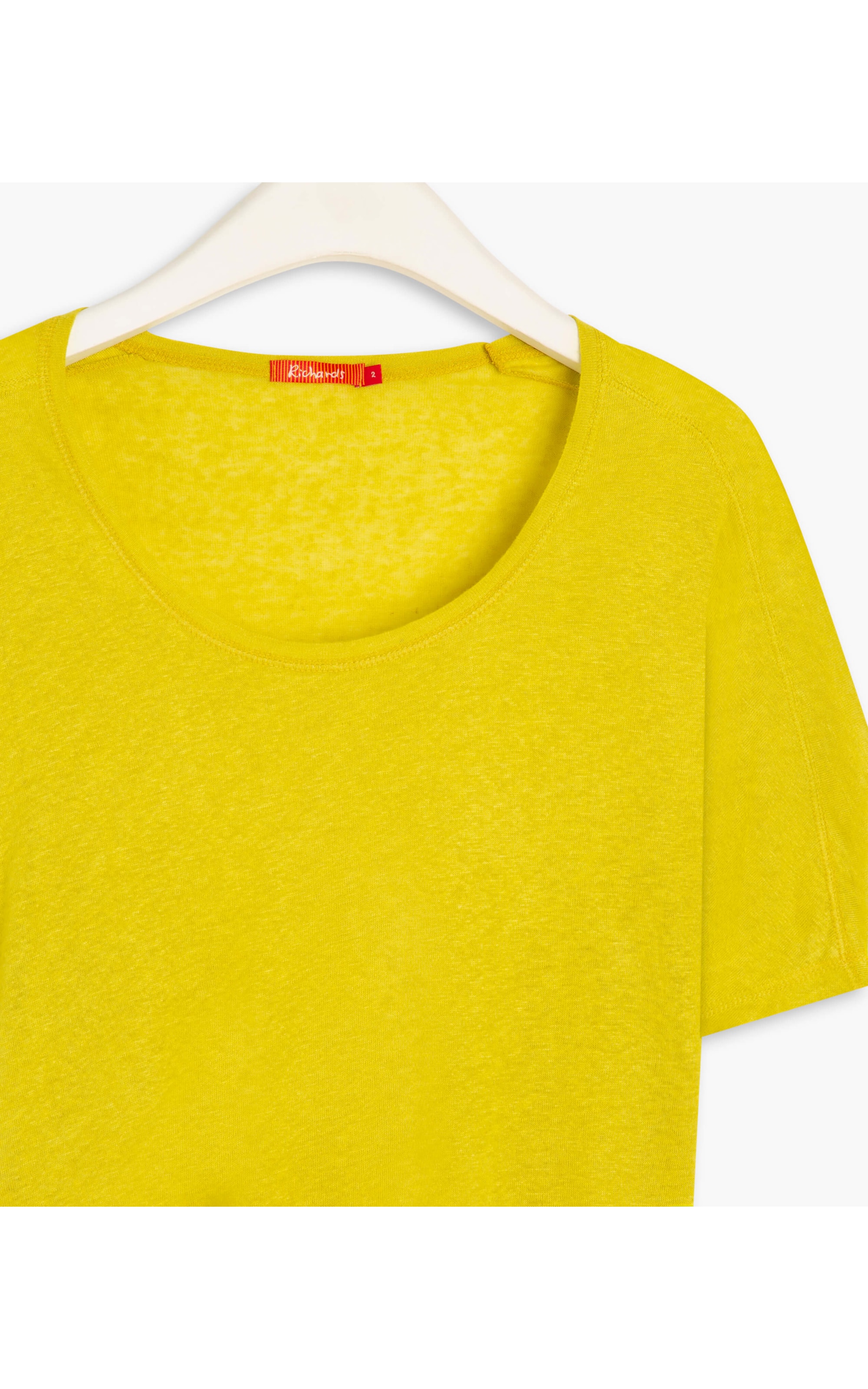 Blusa Linho  Salinas  Liso Lemon