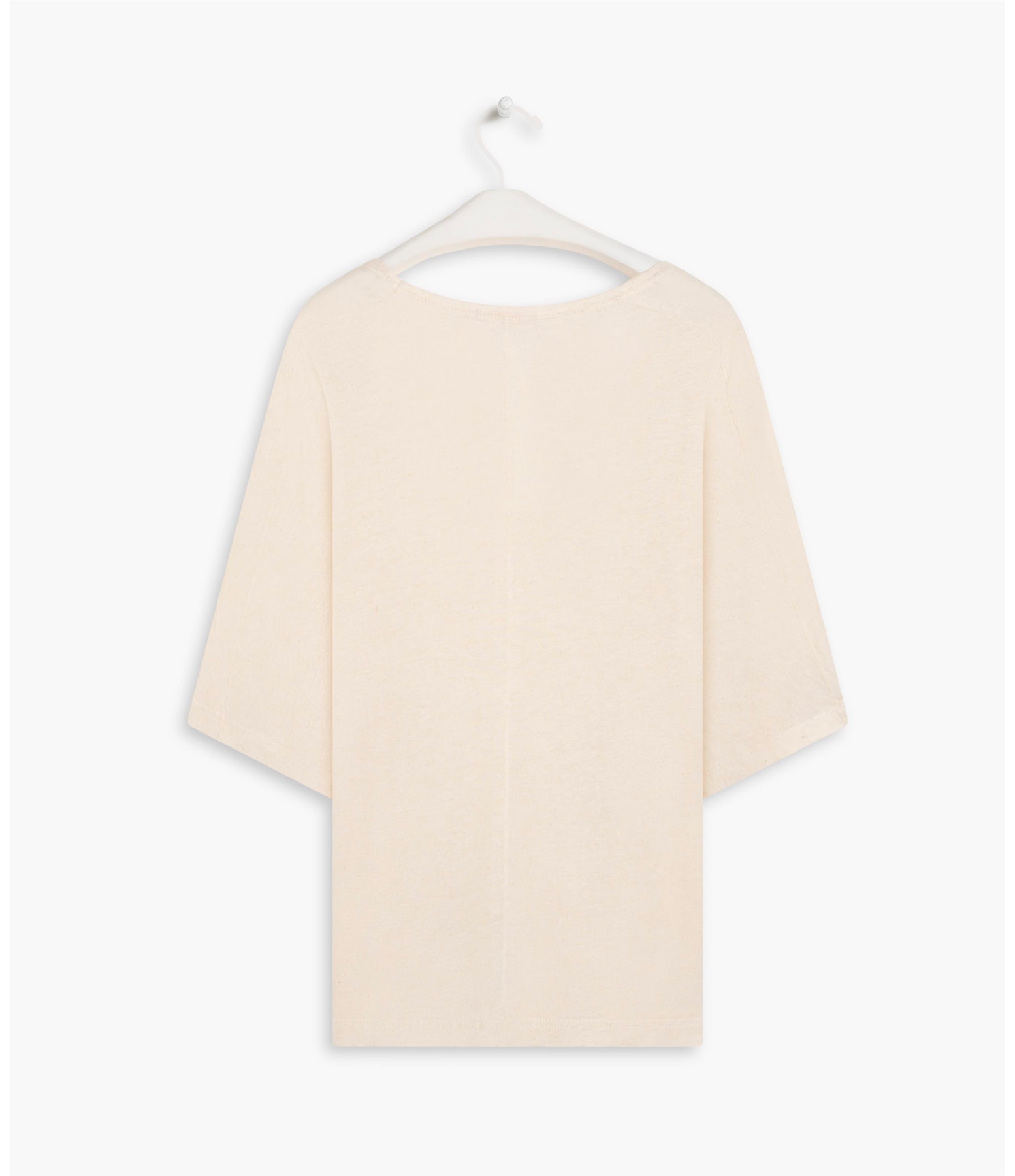 Blusa Linho  Salinas  Liso Natural