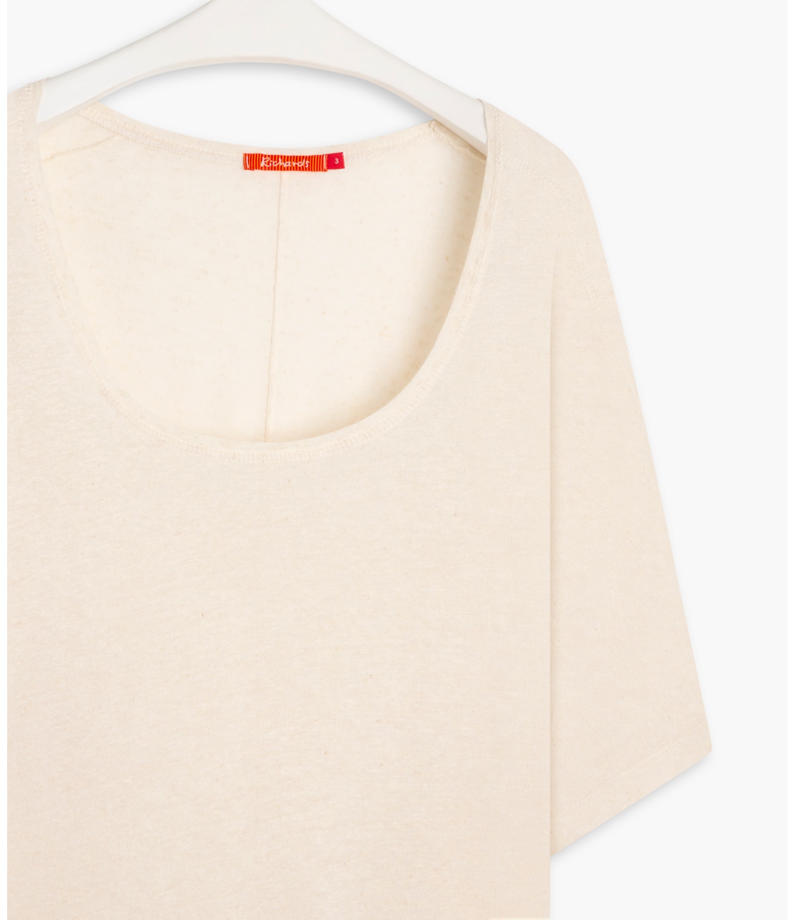 Blusa Linho  Salinas  Liso Natural