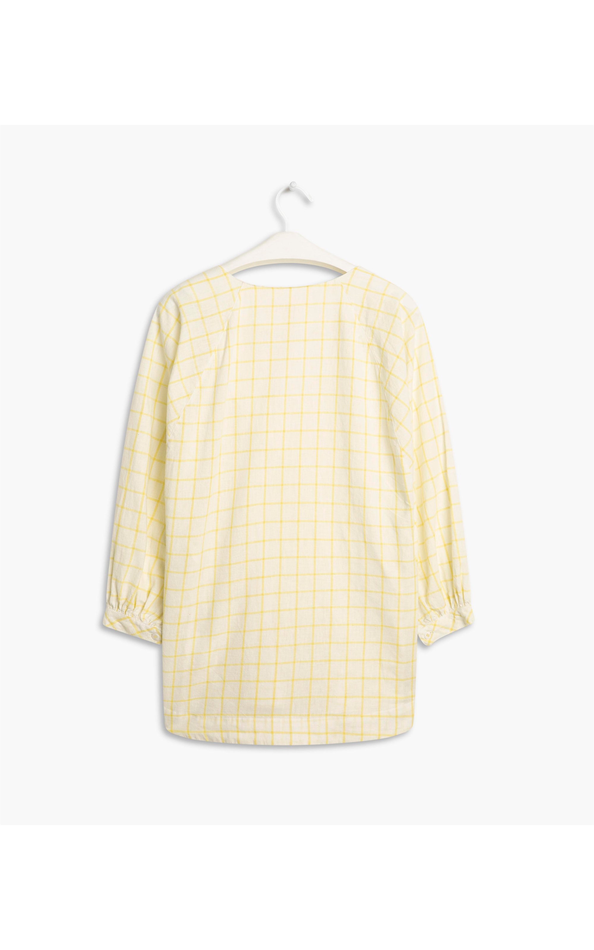 Blusa Linho    Susan Amarelo