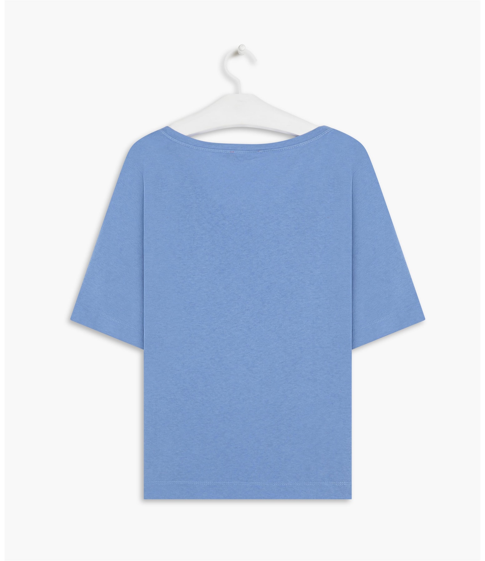 Blusa Linho  Ully Azul Chofer