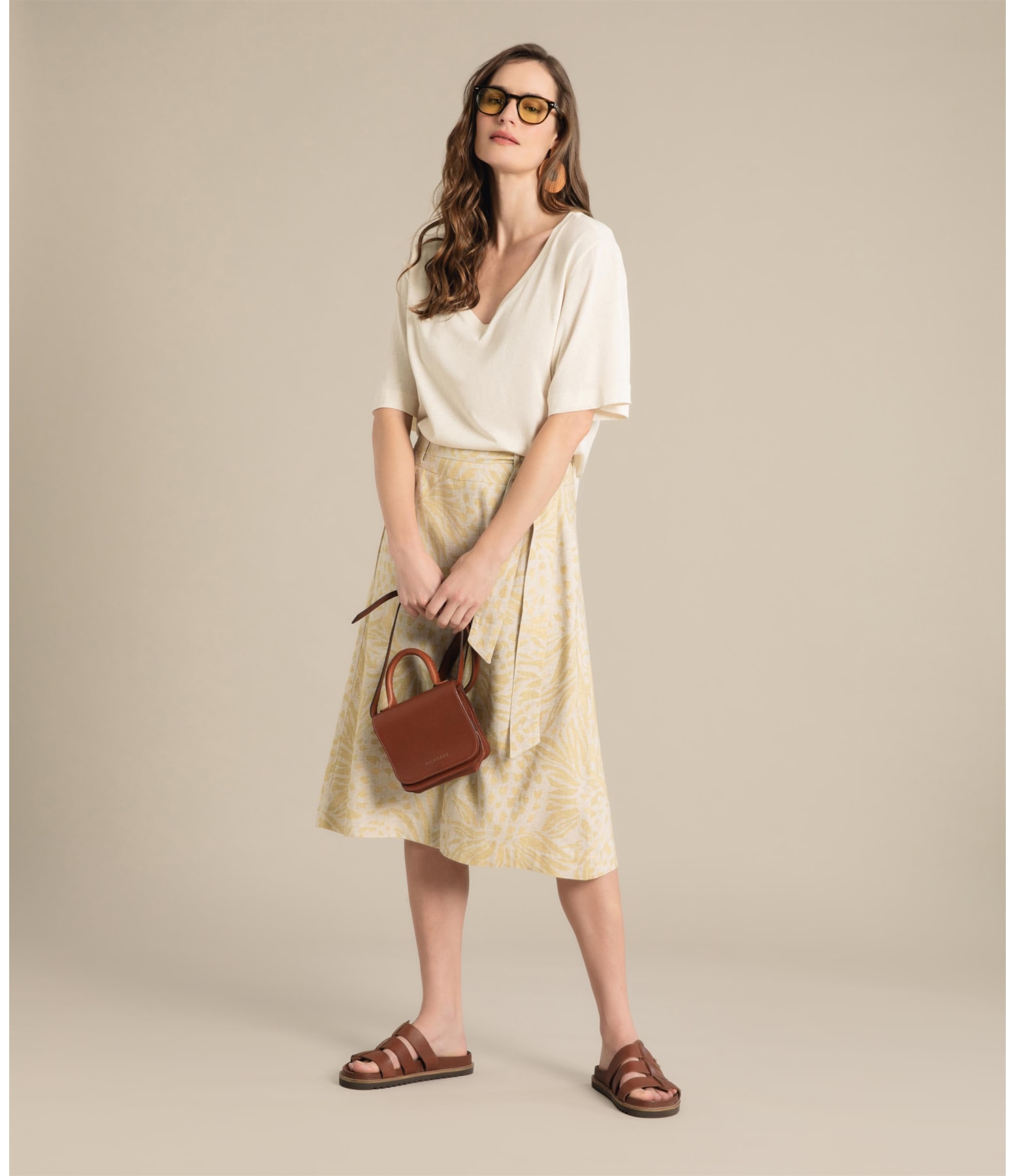 Blusa Linho  Ully Natural