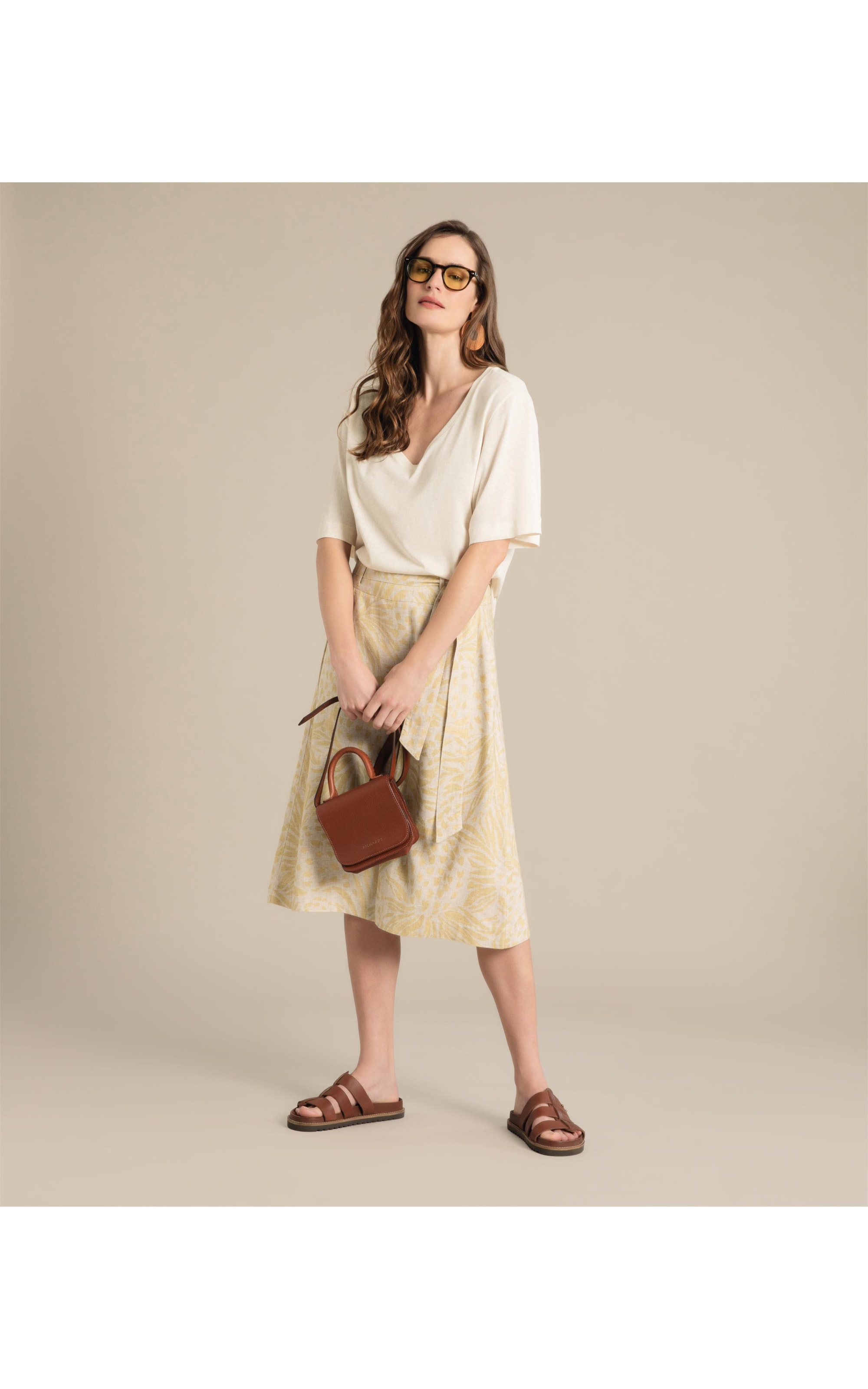 Blusa Linho  Ully Natural