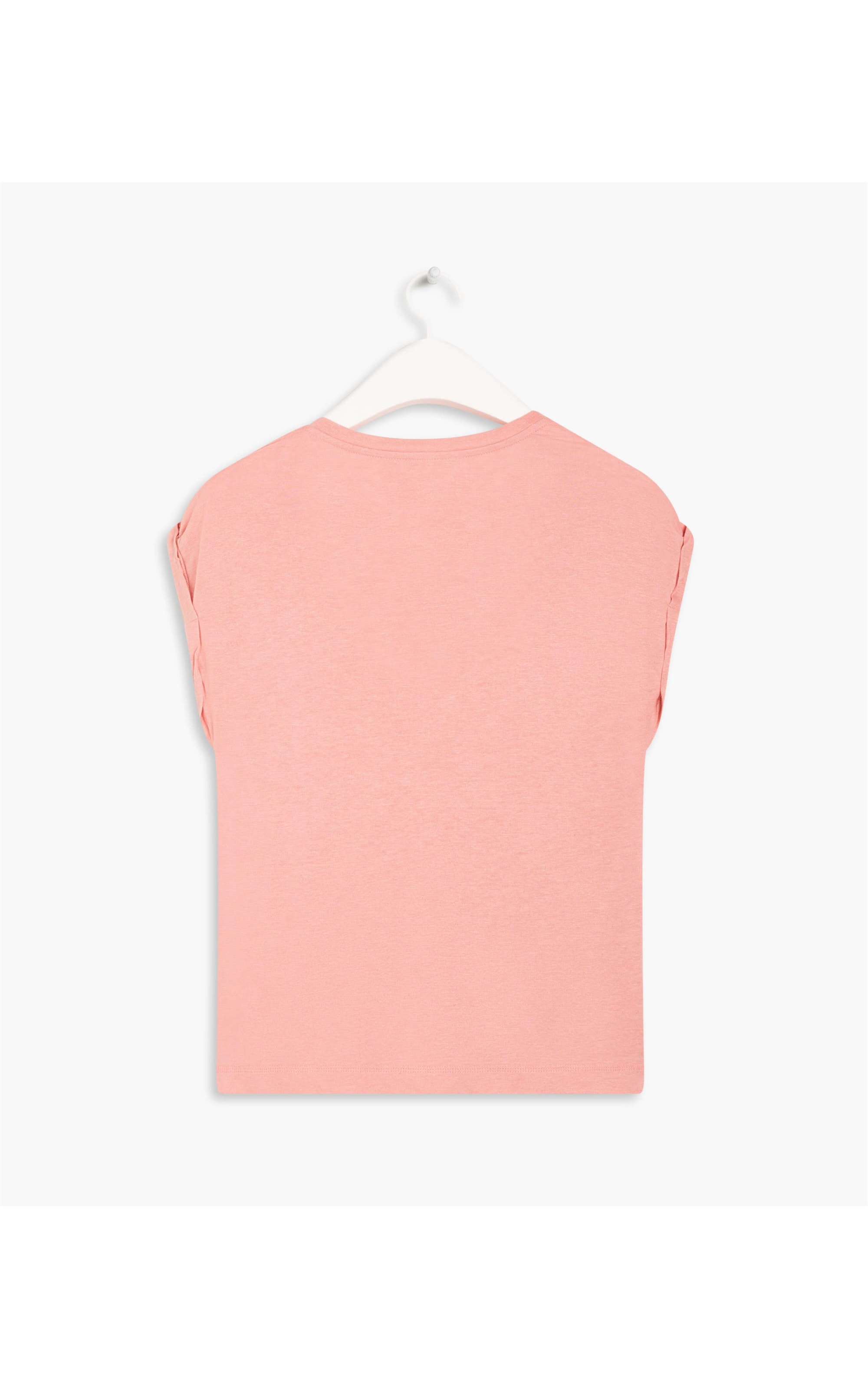 Blusa Linho  Wolly Rosa Velho